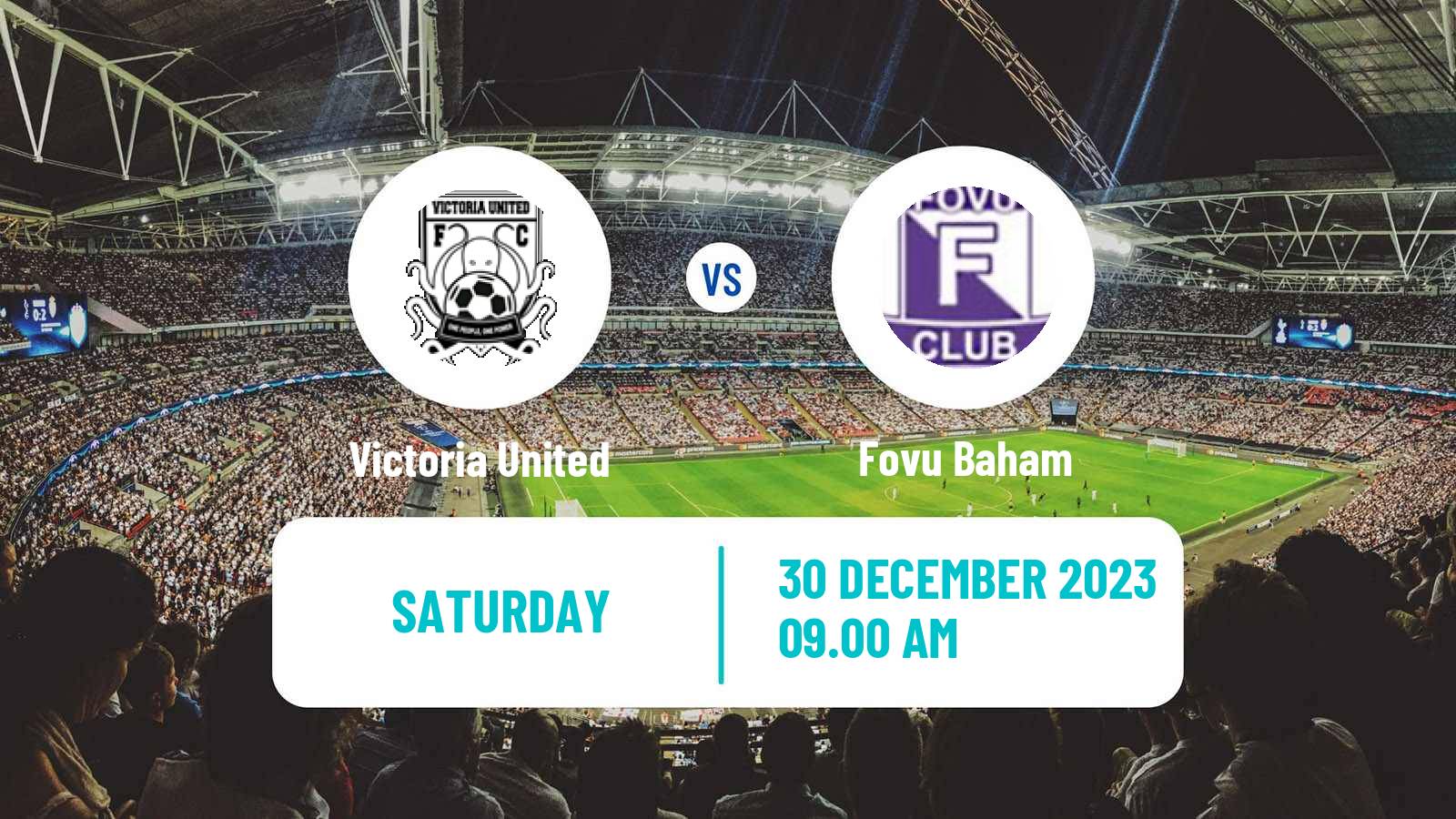 Soccer Cameroon Elite One Victoria United - Fovu Baham
