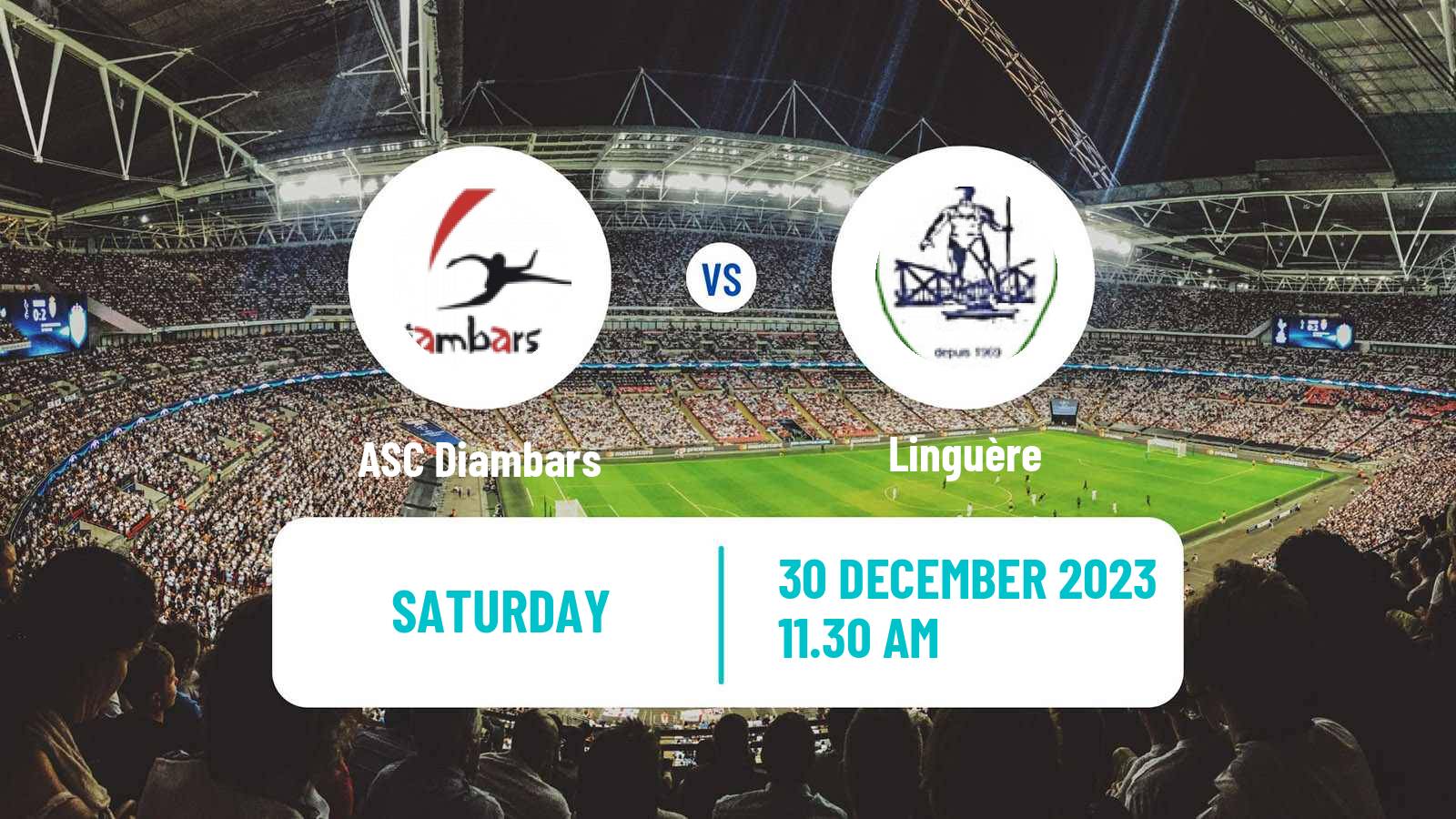 Soccer Senegal Ligue 1 Diambars - Linguère
