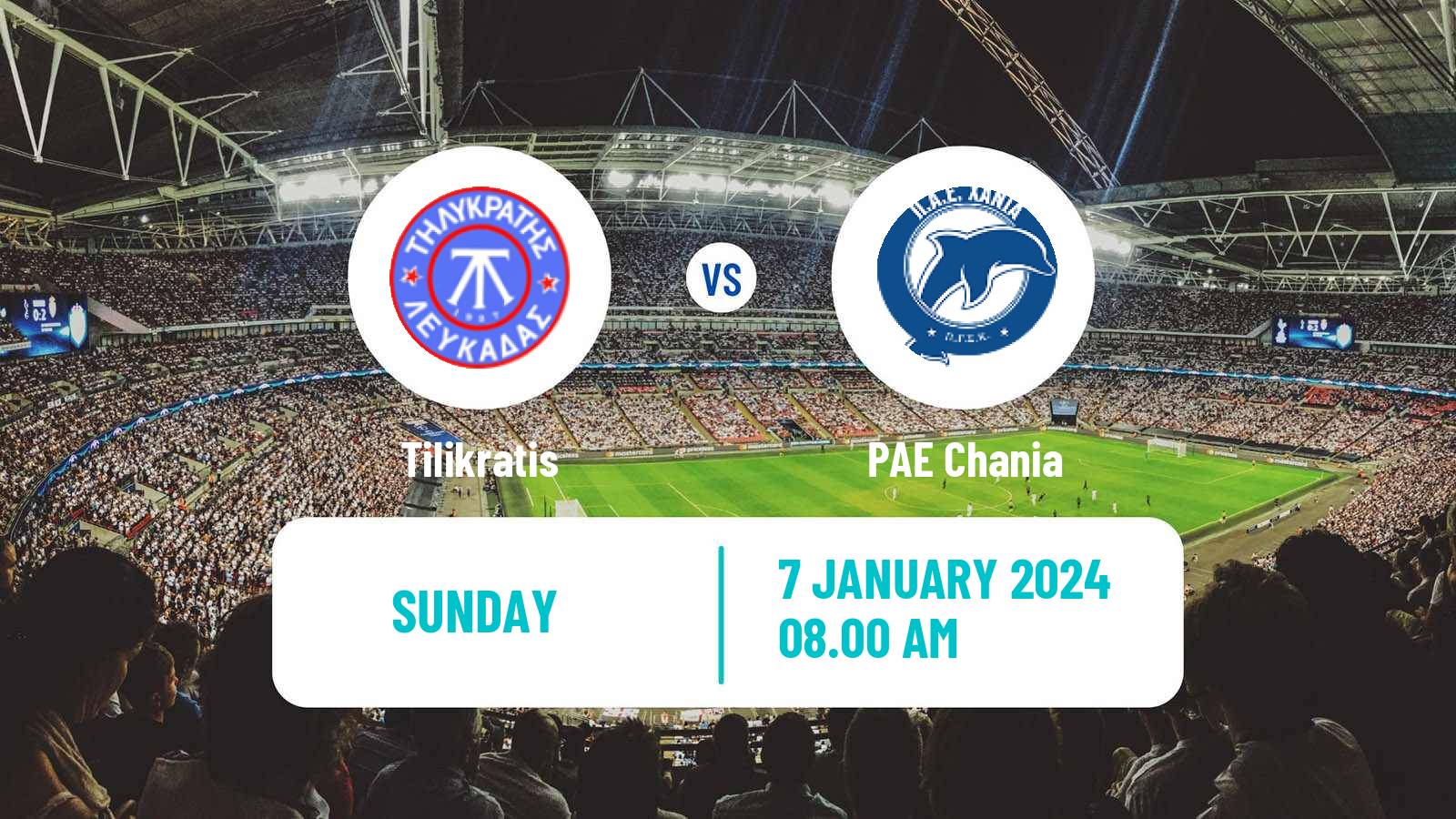 Soccer Greek Super League 2 Tilikratis - PAE Chania