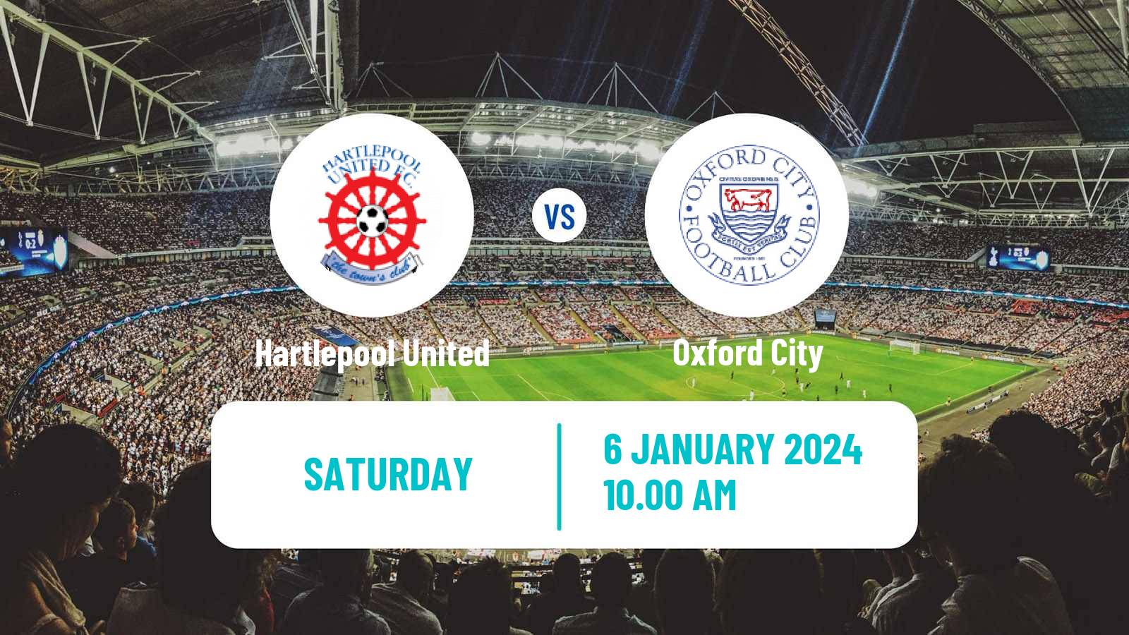 Soccer English National League Hartlepool United - Oxford City