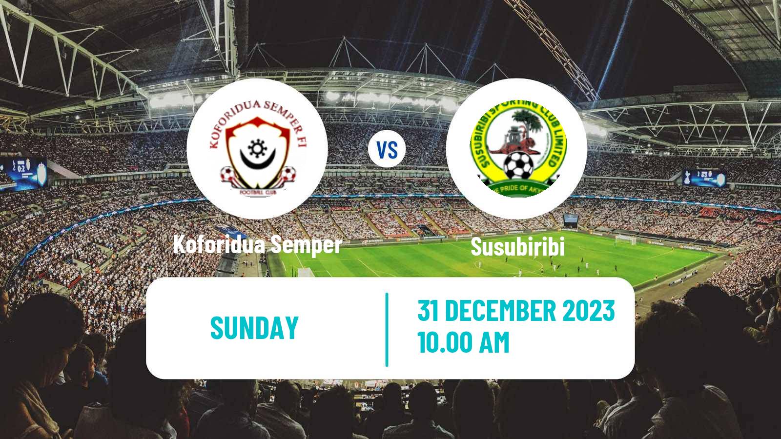 Soccer Ghanaian Division One League Koforidua Semper - Susubiribi
