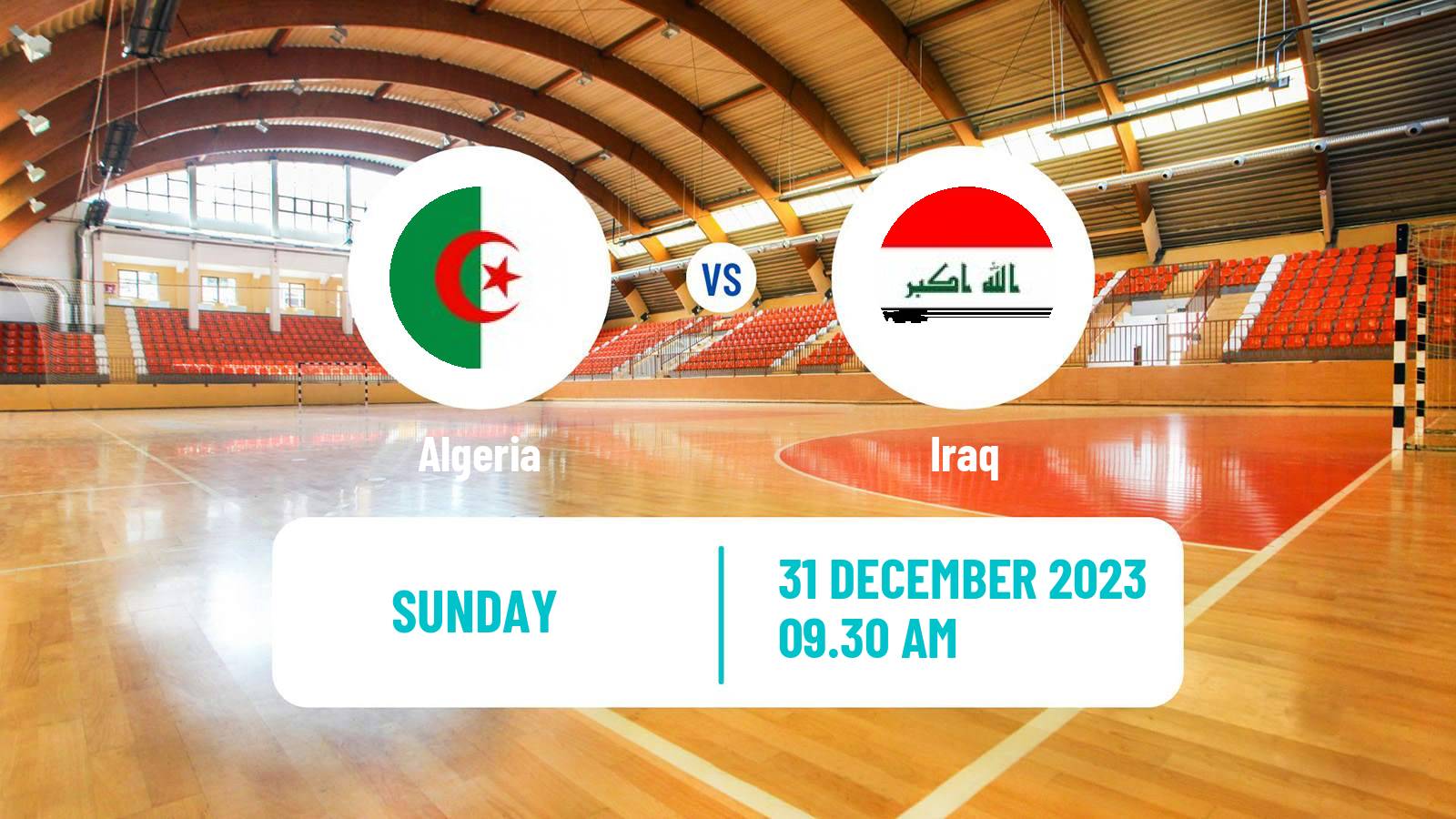 Handball Friendly International Handball Algeria - Iraq