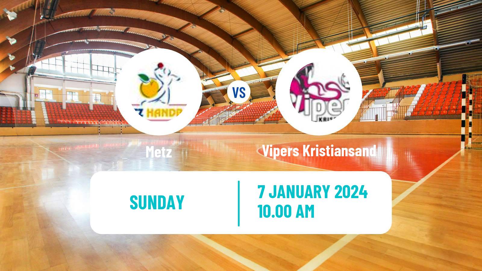 Handball EHF Champions League Women Metz - Vipers Kristiansand