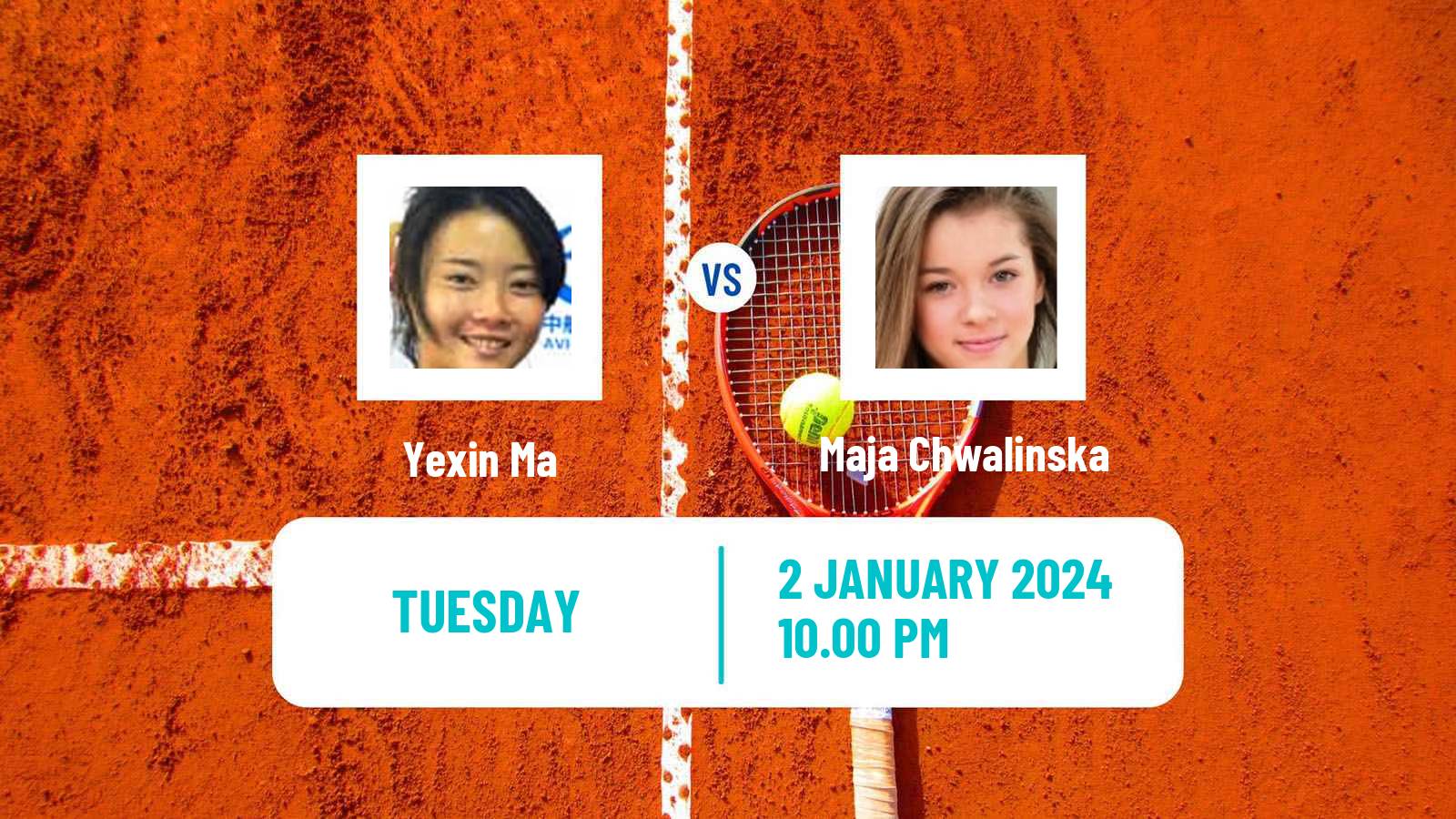 Tennis ITF W50 Nonthaburi Women Yexin Ma - Maja Chwalinska