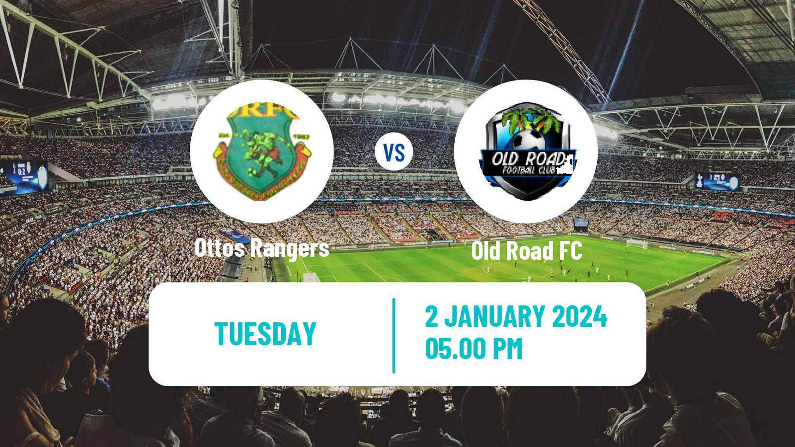 Soccer Antigua and Barbuda FA Premier League Ottos Rangers - Old Road