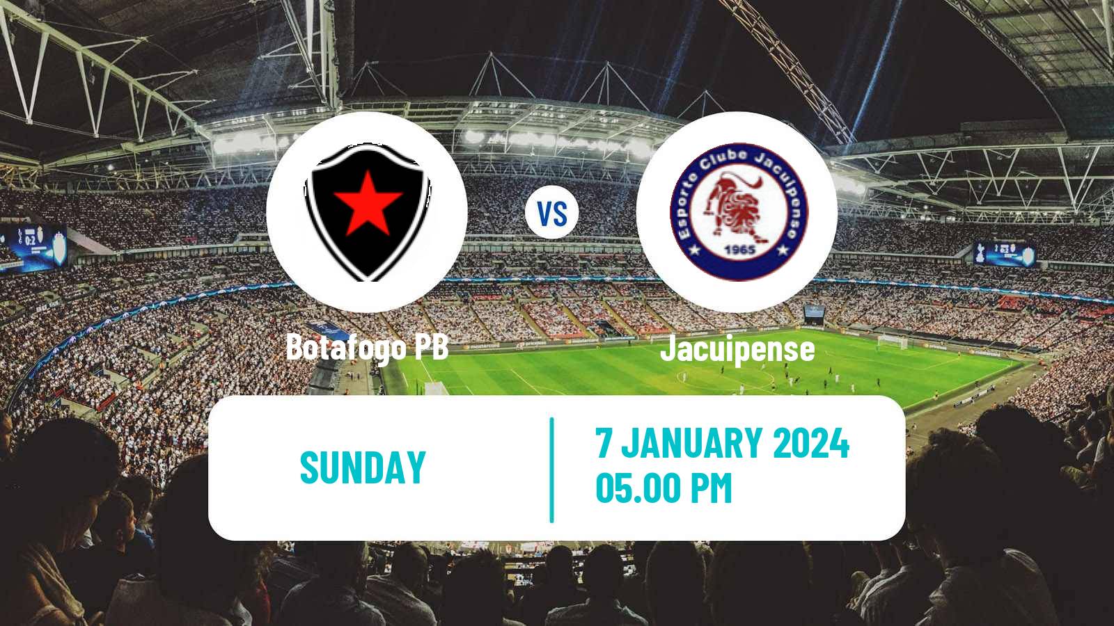 Soccer Brazilian Copa do Nordeste Botafogo PB - Jacuipense
