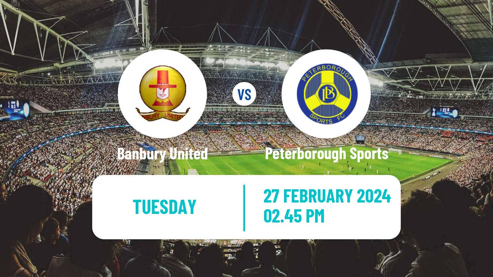 Soccer English National League North Banbury United - Peterborough Sports