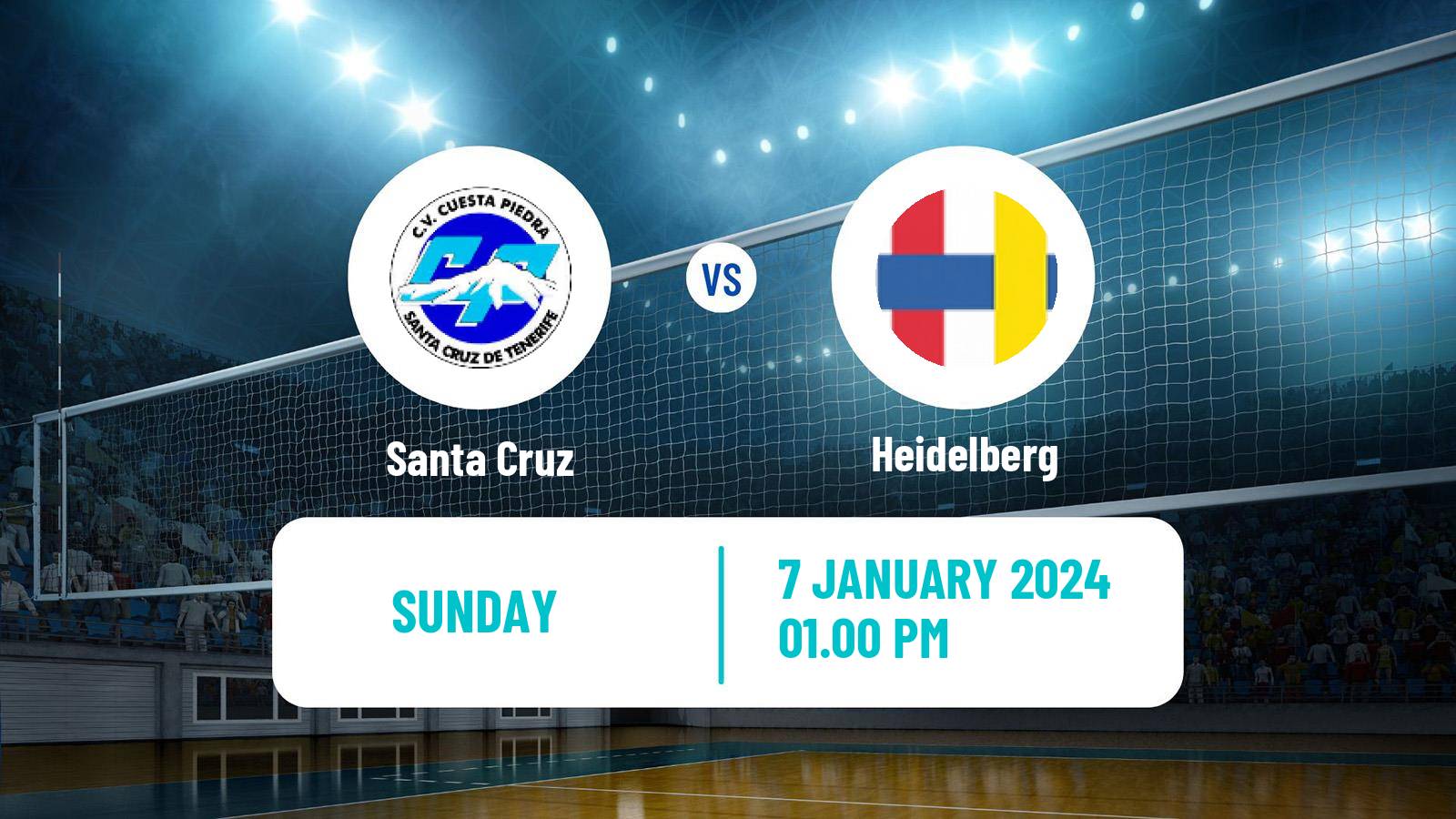 Volleyball Spanish SuperLiga Volleyball Women Santa Cruz - Heidelberg