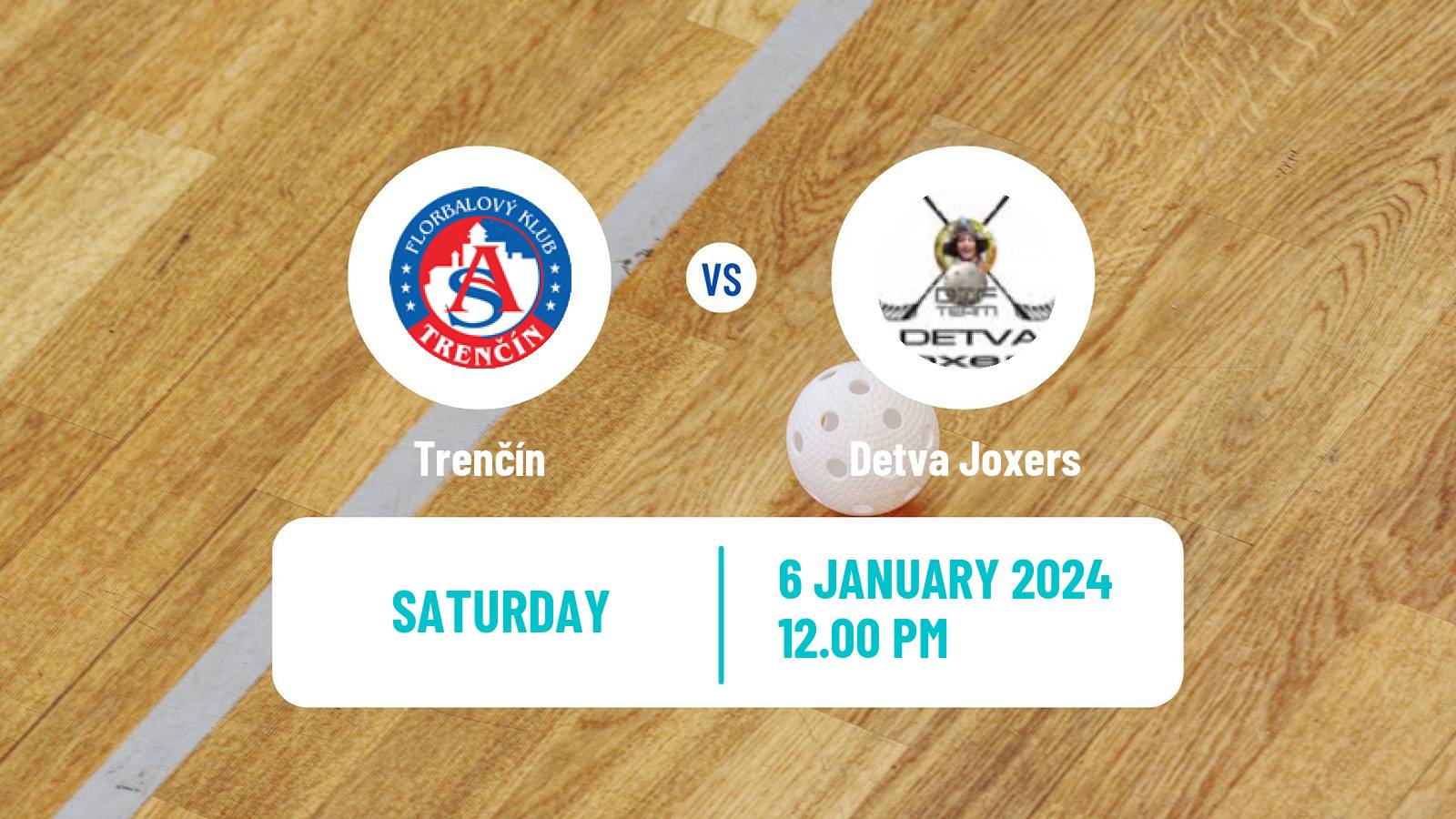 Floorball Slovak Extraliga Floorball Trenčín - Detva Joxers