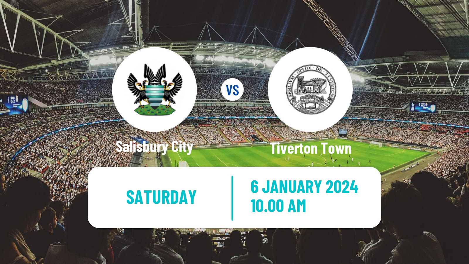 Soccer English Southern League South Division Salisbury - Tiverton Town