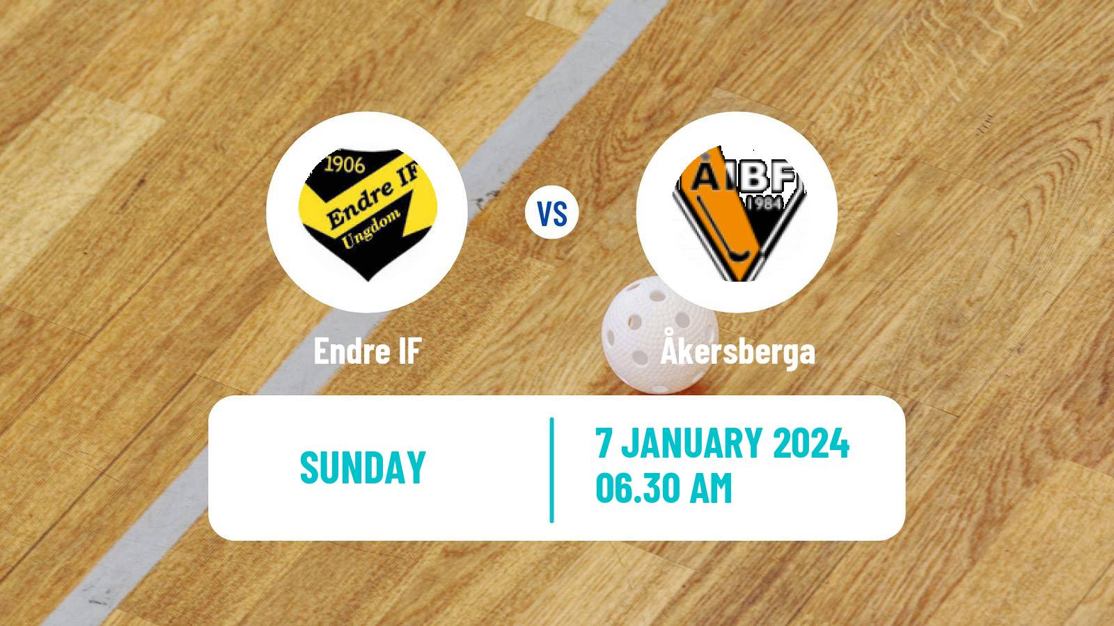Floorball Swedish Superligan Floorball Women Endre IF - Åkersberga