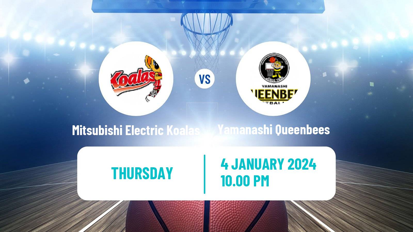 Basketball Japan W League Basketball Mitsubishi Electric Koalas - Yamanashi Queenbees
