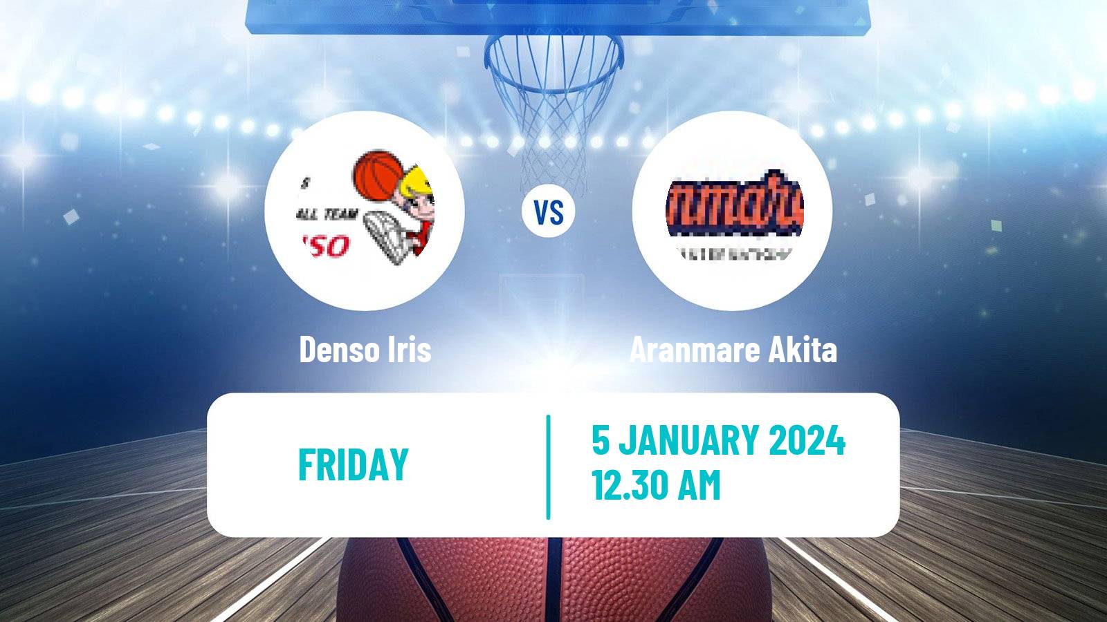 Basketball Japan W League Basketball Denso Iris - Aranmare Akita