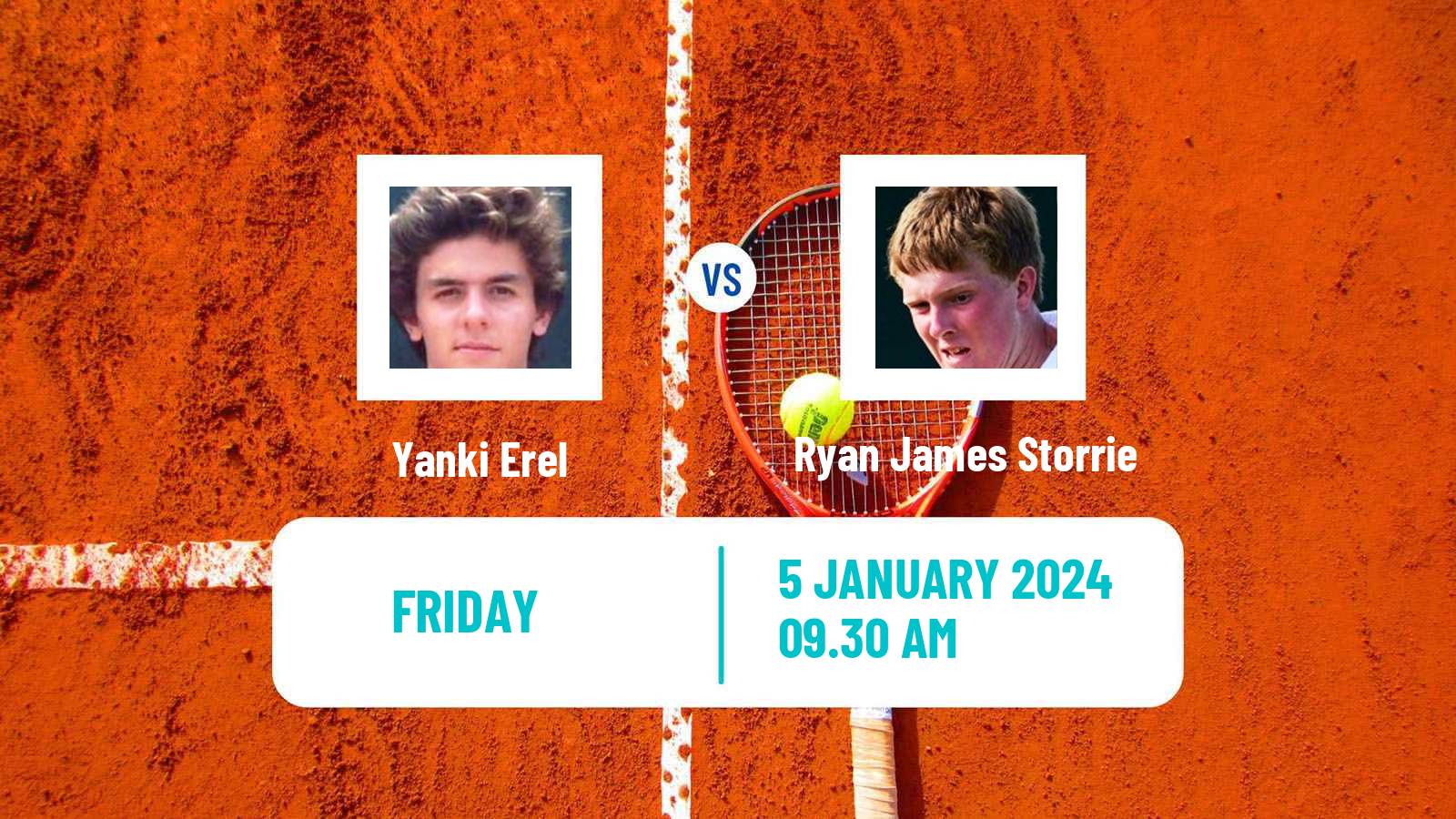 Tennis ITF M25 Esch Alzette Men Yanki Erel - Ryan James Storrie