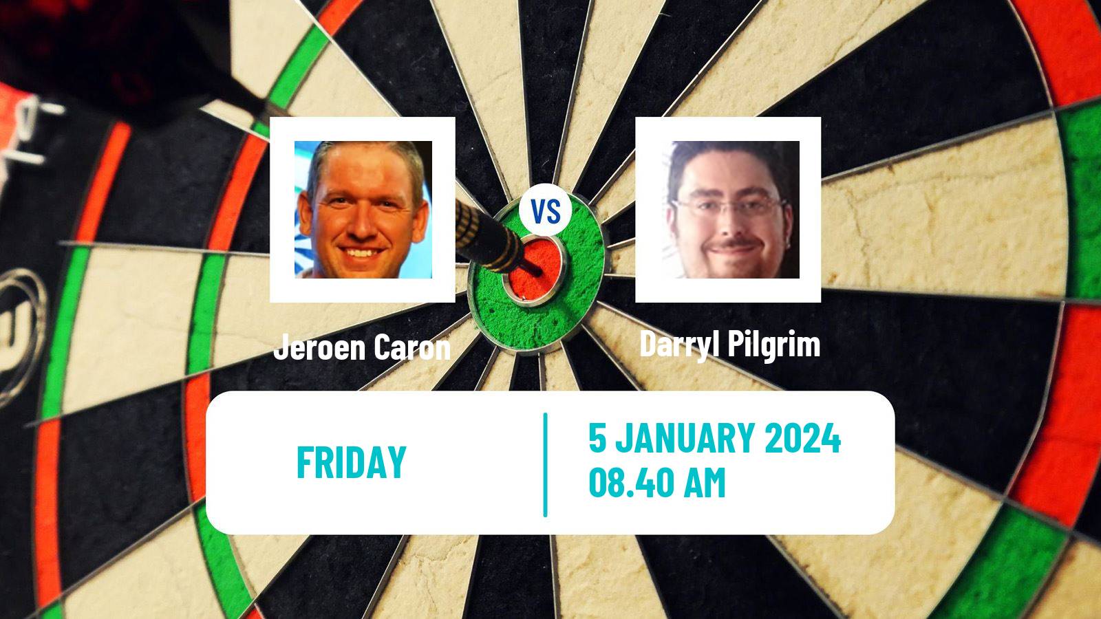 Darts Modus Super Series Jeroen Caron - Darryl Pilgrim