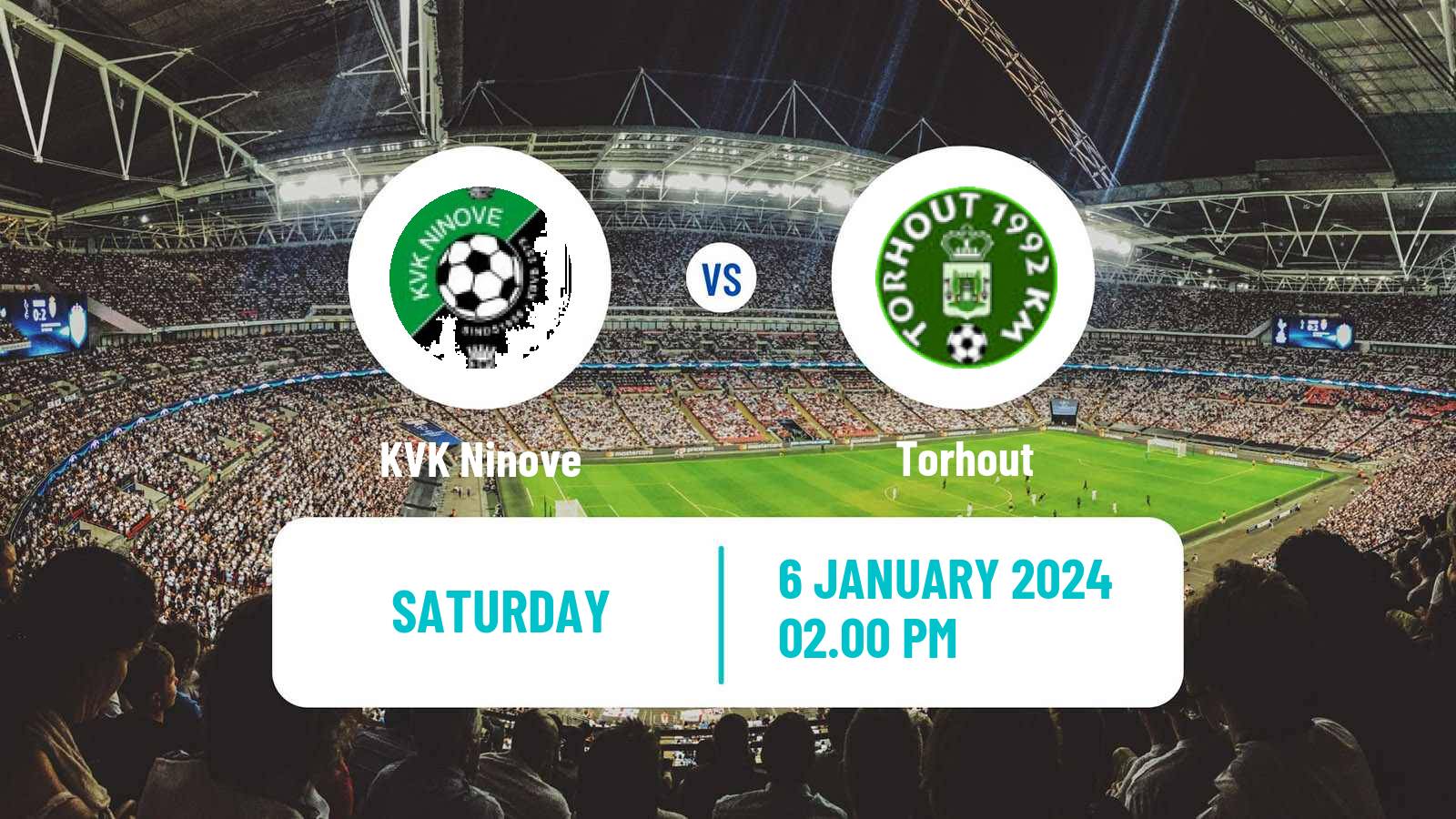 Soccer Belgian Second Amateur Division Group A Ninove - Torhout