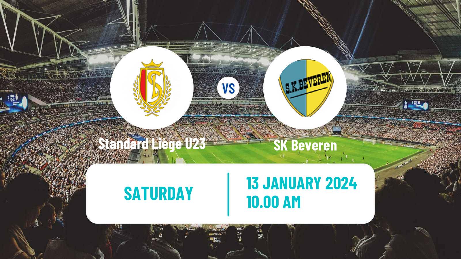 Football Belgian Сhallenger Pro League Standard Liège U23 - Beveren
