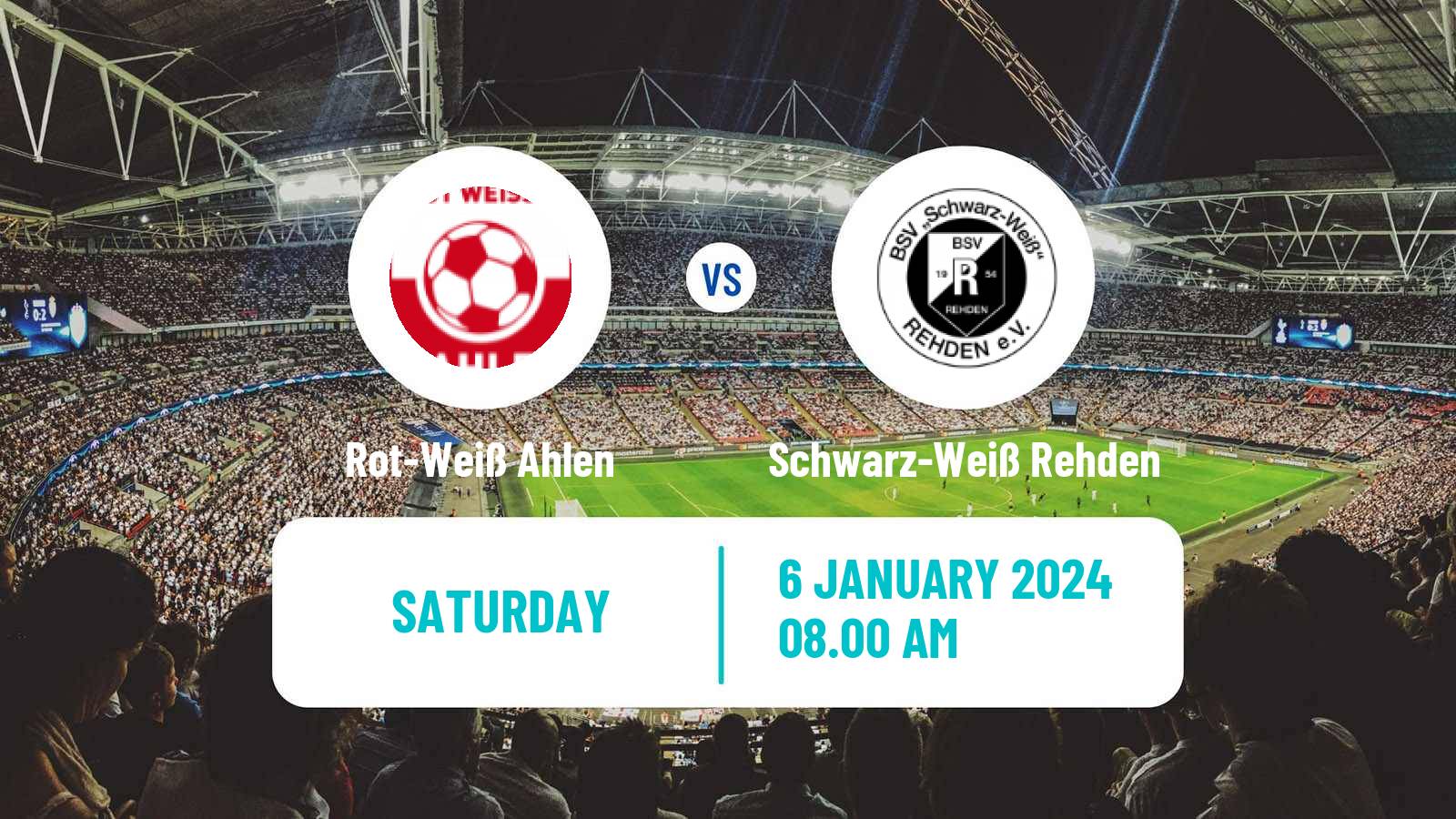 Soccer Club Friendly Rot-Weiß Ahlen - Schwarz-Weiß Rehden