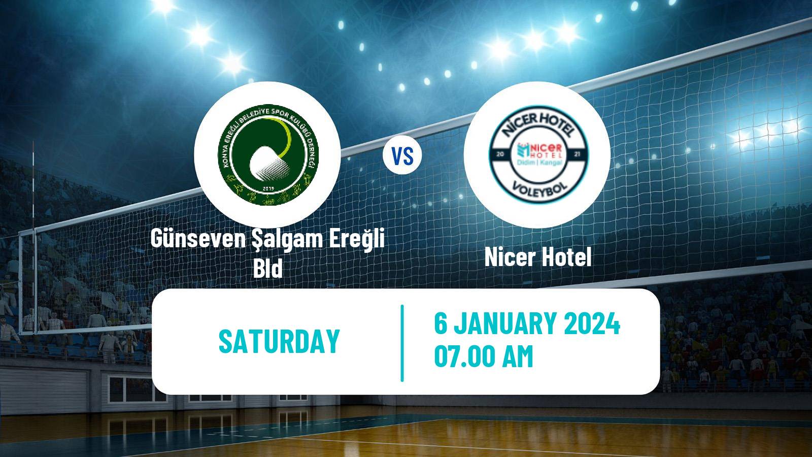 Volleyball Turkish 1 Ligi Volleyball Women Günseven Şalgam Ereğli Bld - Nicer Hotel