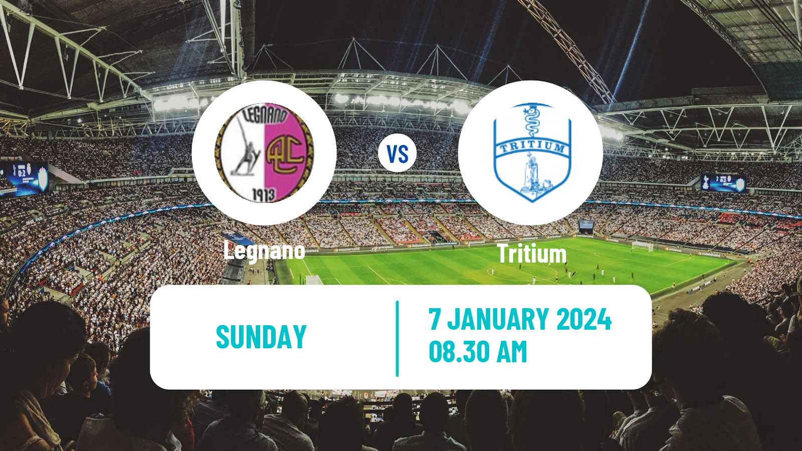 Soccer Italian Serie D - Group B Legnano - Tritium