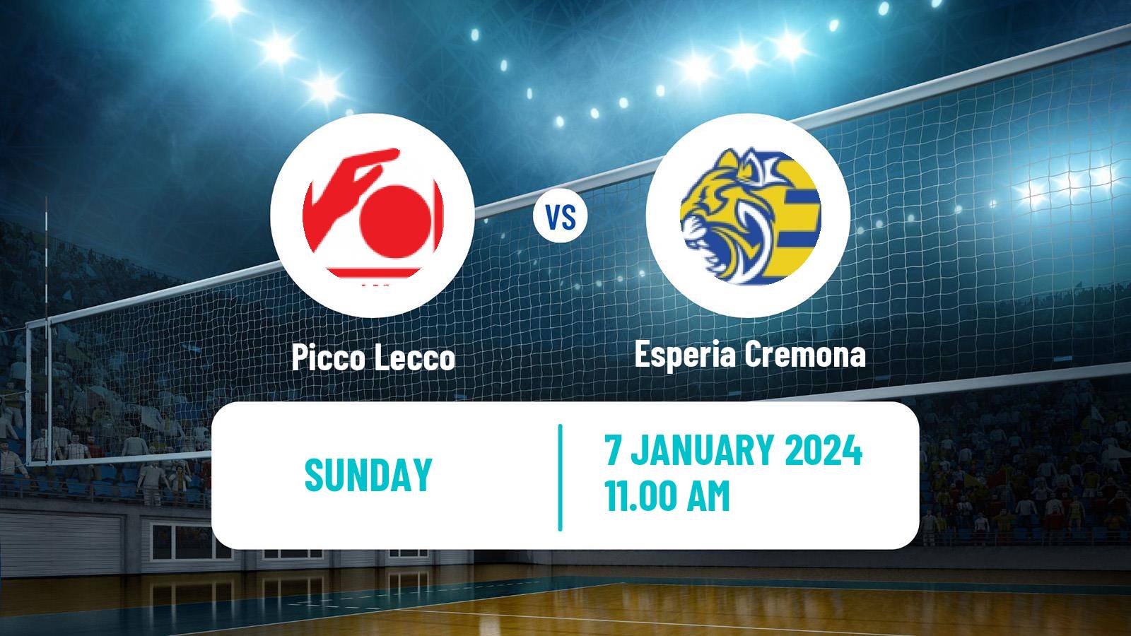 Volleyball Italian Serie A2 Volleyball Women Picco Lecco - Esperia Cremona