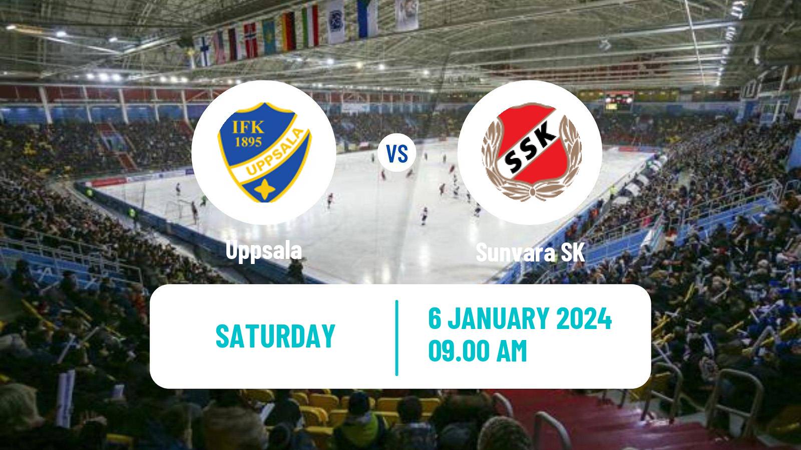 Bandy Swedish Elitserien Bandy Women Uppsala - Sunvara