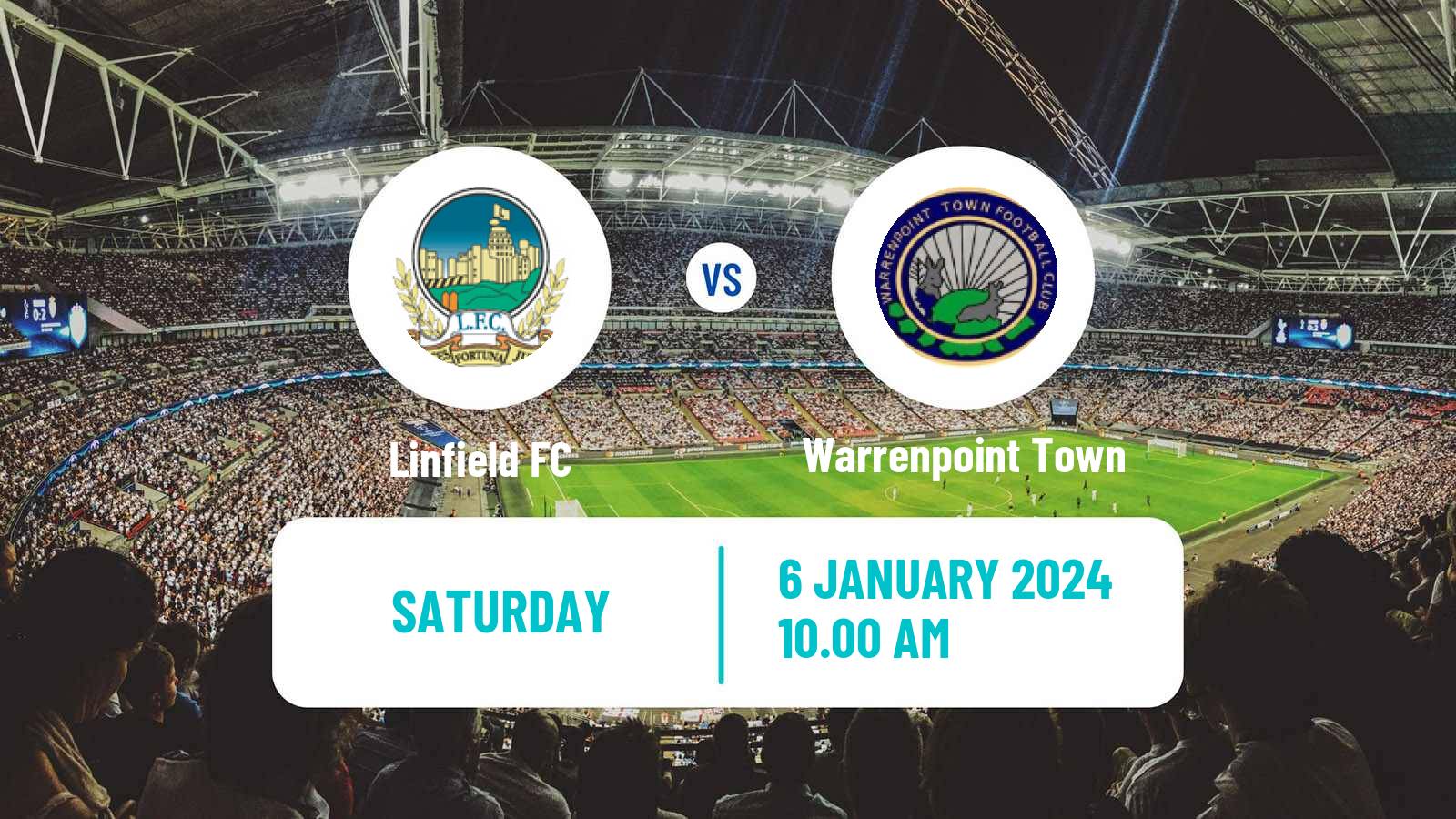 Soccer Northern Irish Cup Linfield - Warrenpoint Town