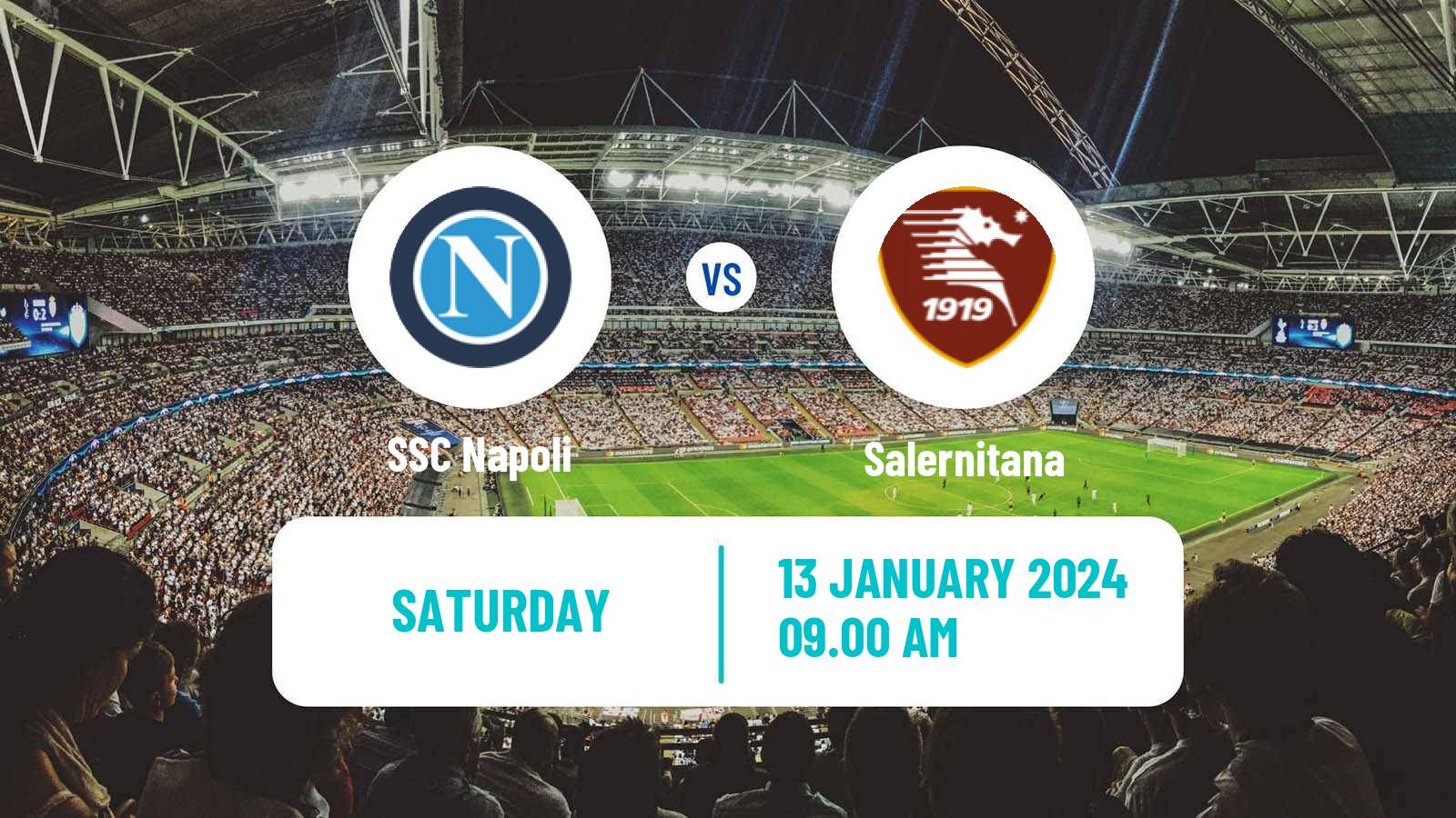 Soccer Italian Serie A Napoli - Salernitana