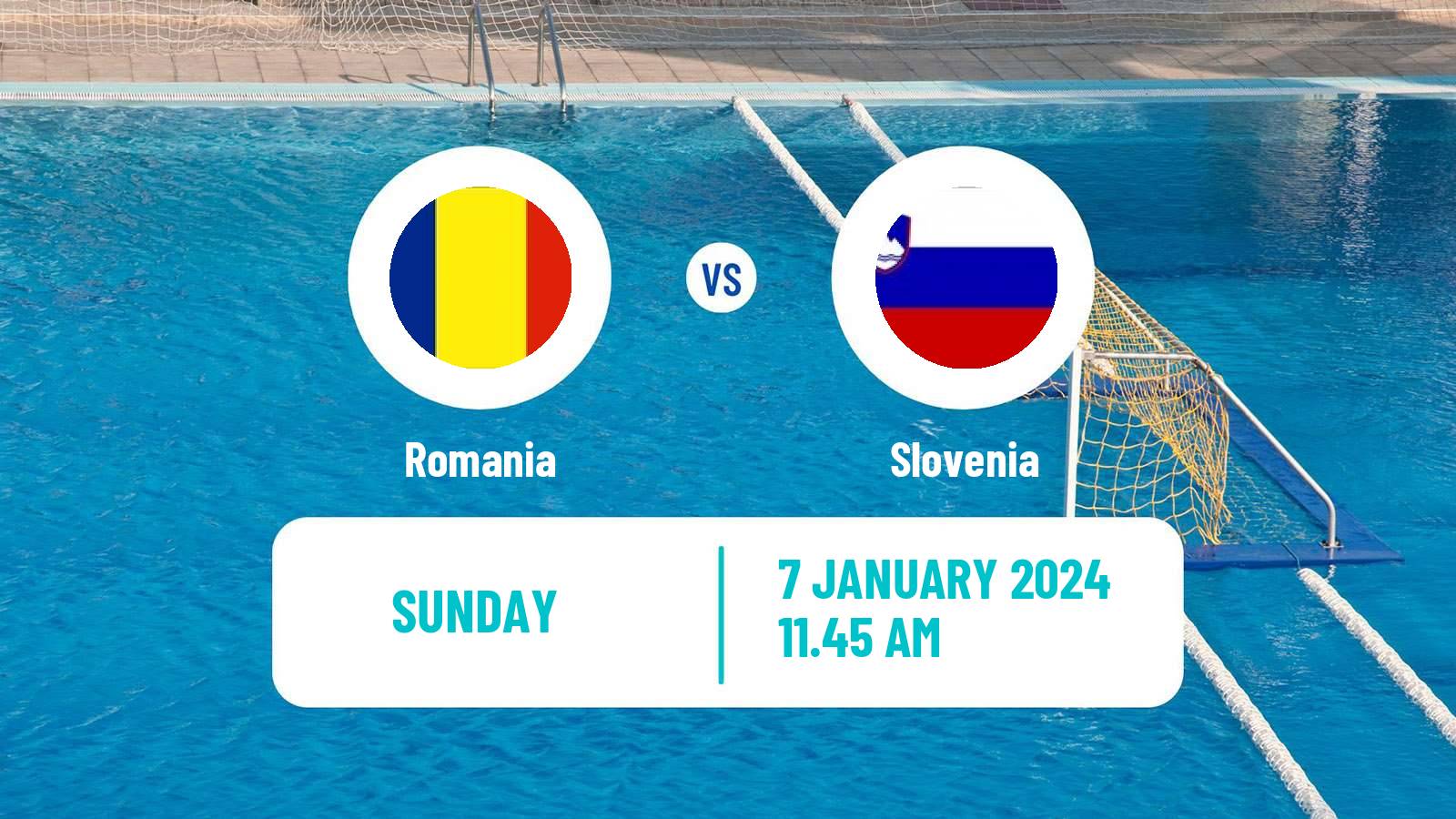 Water polo European Championship Water Polo Romania - Slovenia