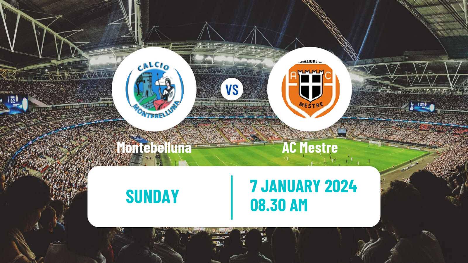 Soccer Italian Serie D - Group C Montebelluna - Mestre