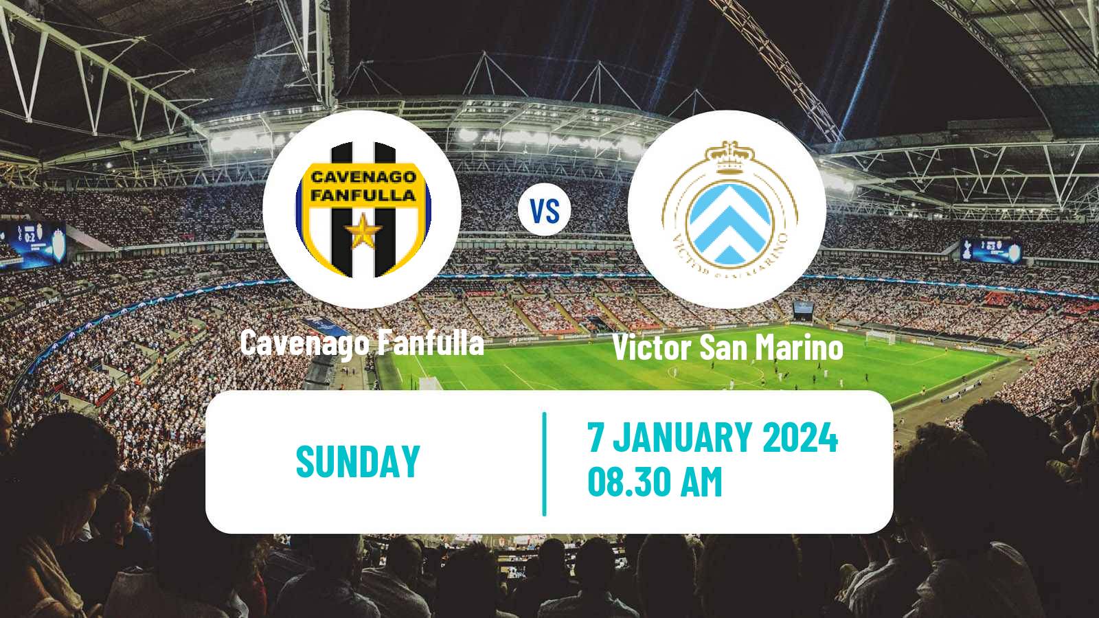 Soccer Italian Serie D - Group D Cavenago Fanfulla - Victor San Marino