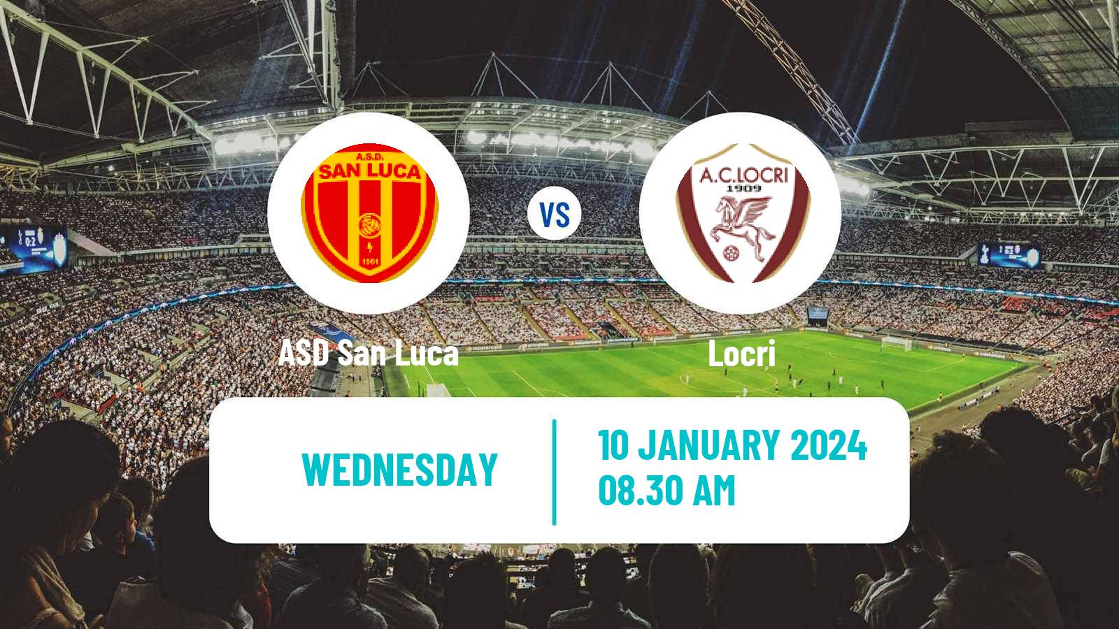 Soccer Italian Serie D - Group I San Luca - Locri