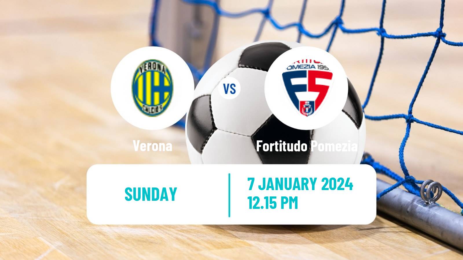 Futsal Italian Serie A Futsal Verona - Fortitudo Pomezia