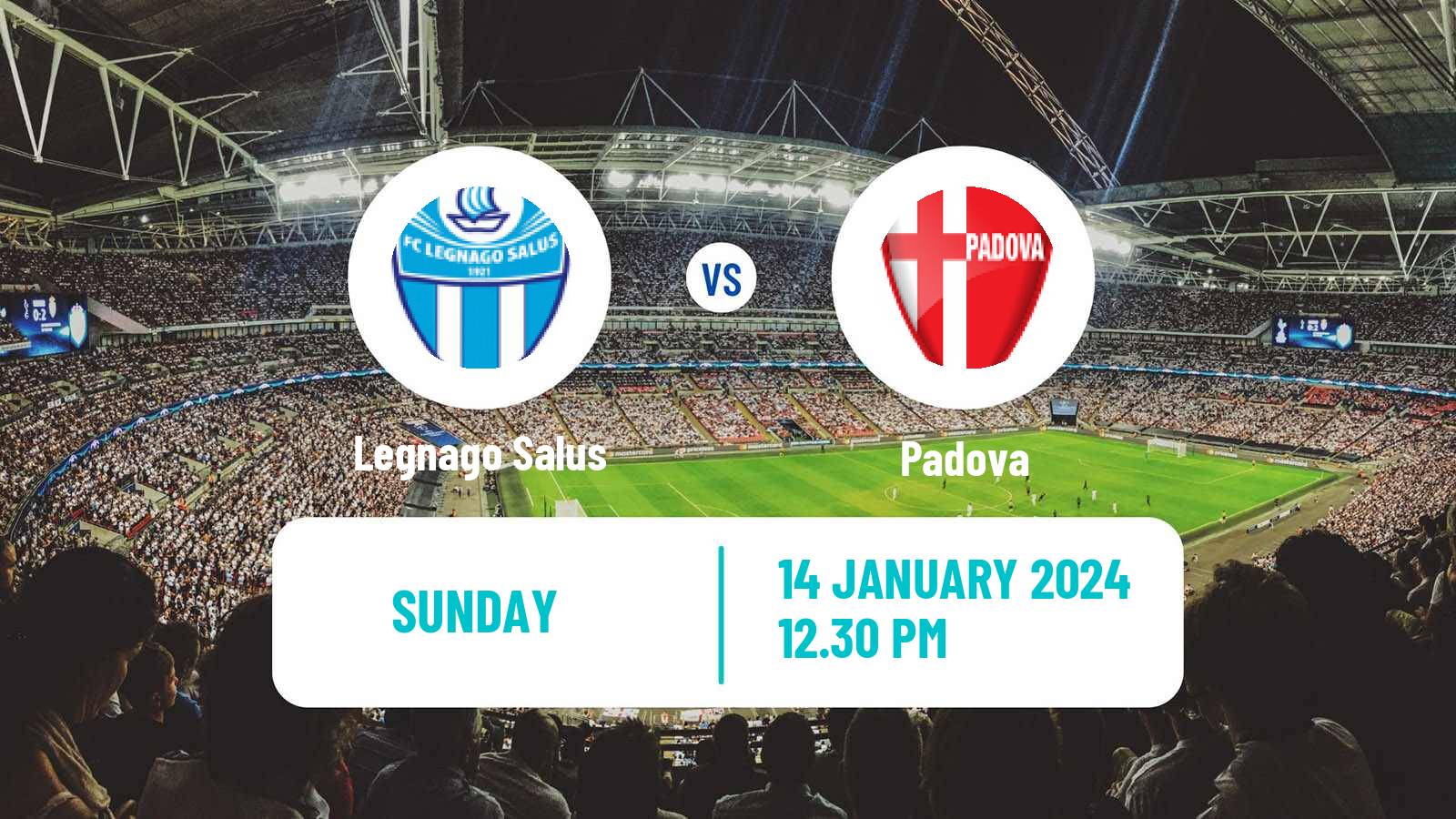 Soccer Italian Serie C Group A Legnago Salus - Padova