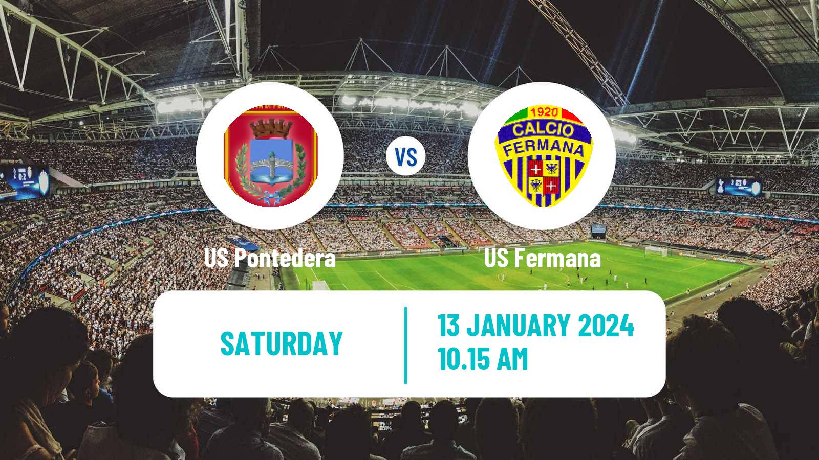 Soccer Italian Serie C Group B Pontedera - Fermana