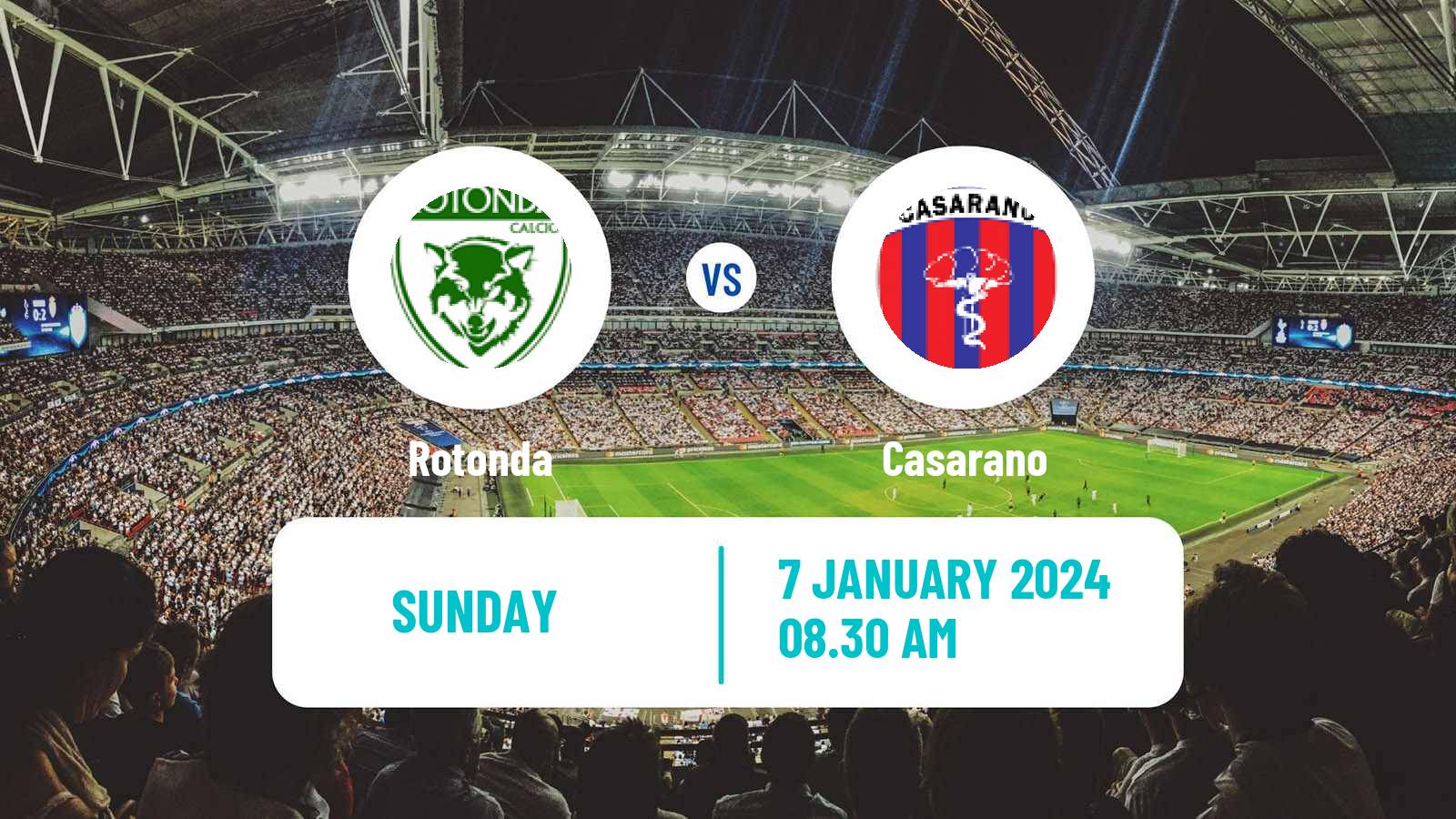 Soccer Italian Serie D - Group H Rotonda - Casarano
