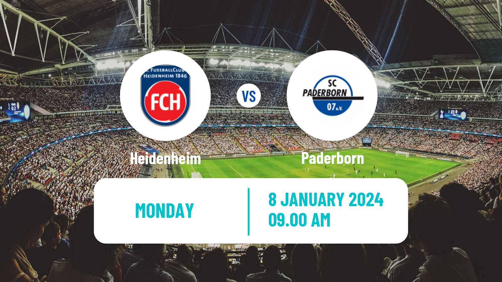 Soccer Club Friendly Heidenheim - Paderborn