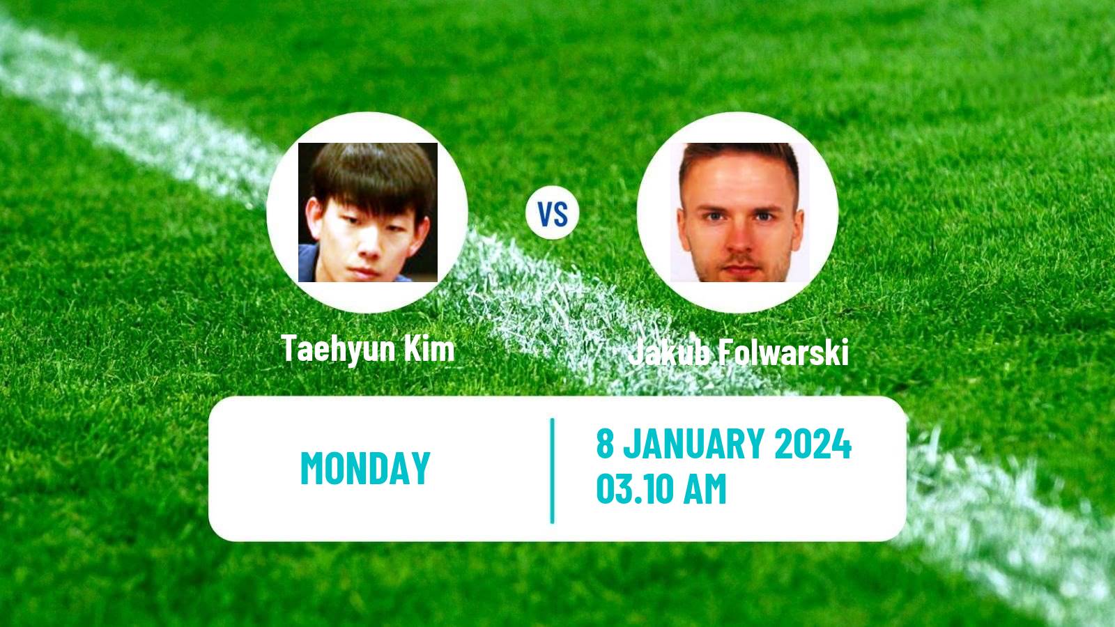 Table tennis Tt Star Series Men Taehyun Kim - Jakub Folwarski