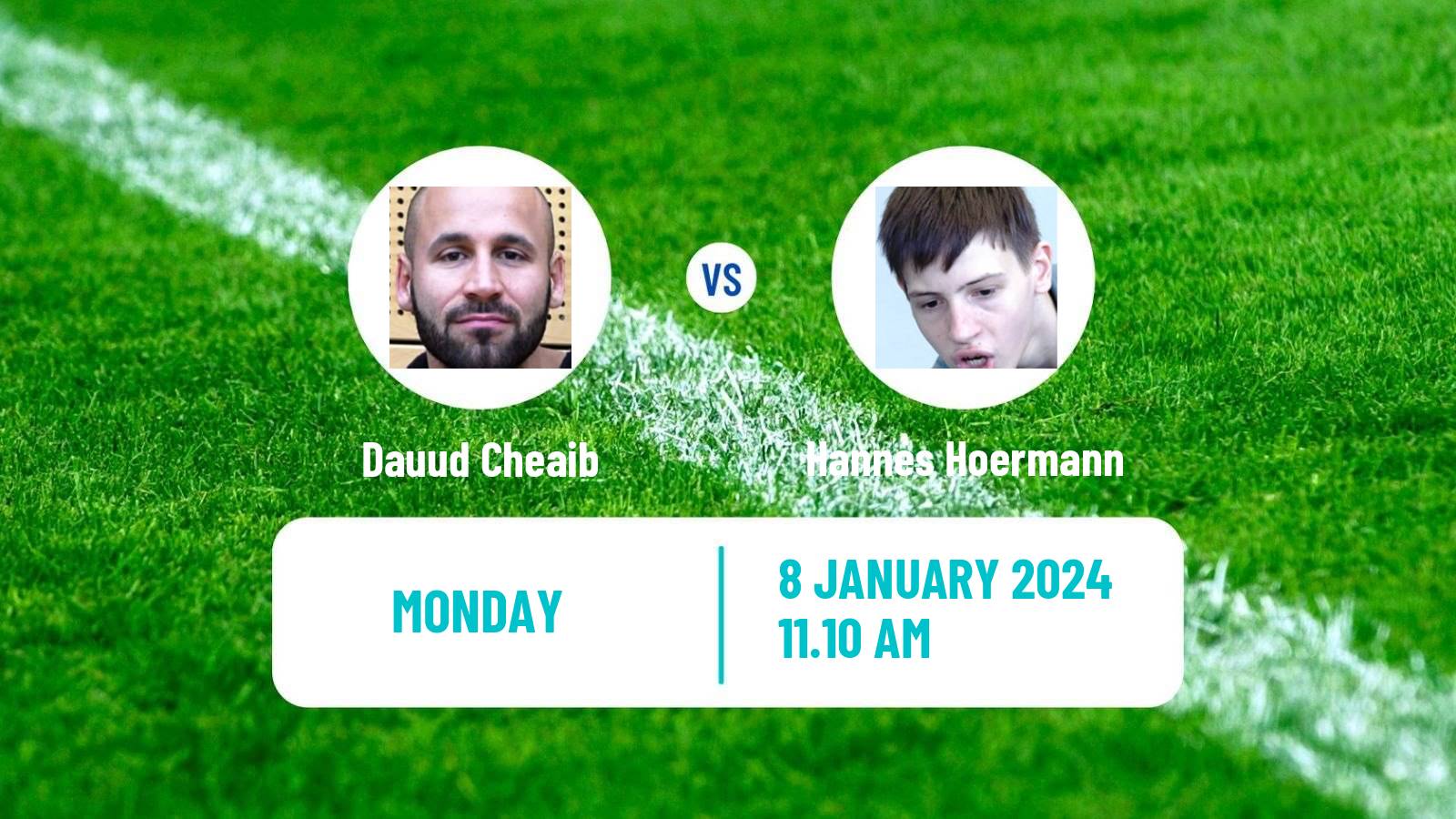 Table tennis Challenger Series Men Dauud Cheaib - Hannes Hoermann