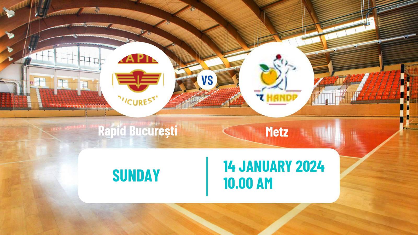 Handball EHF Champions League Women Rapid București - Metz