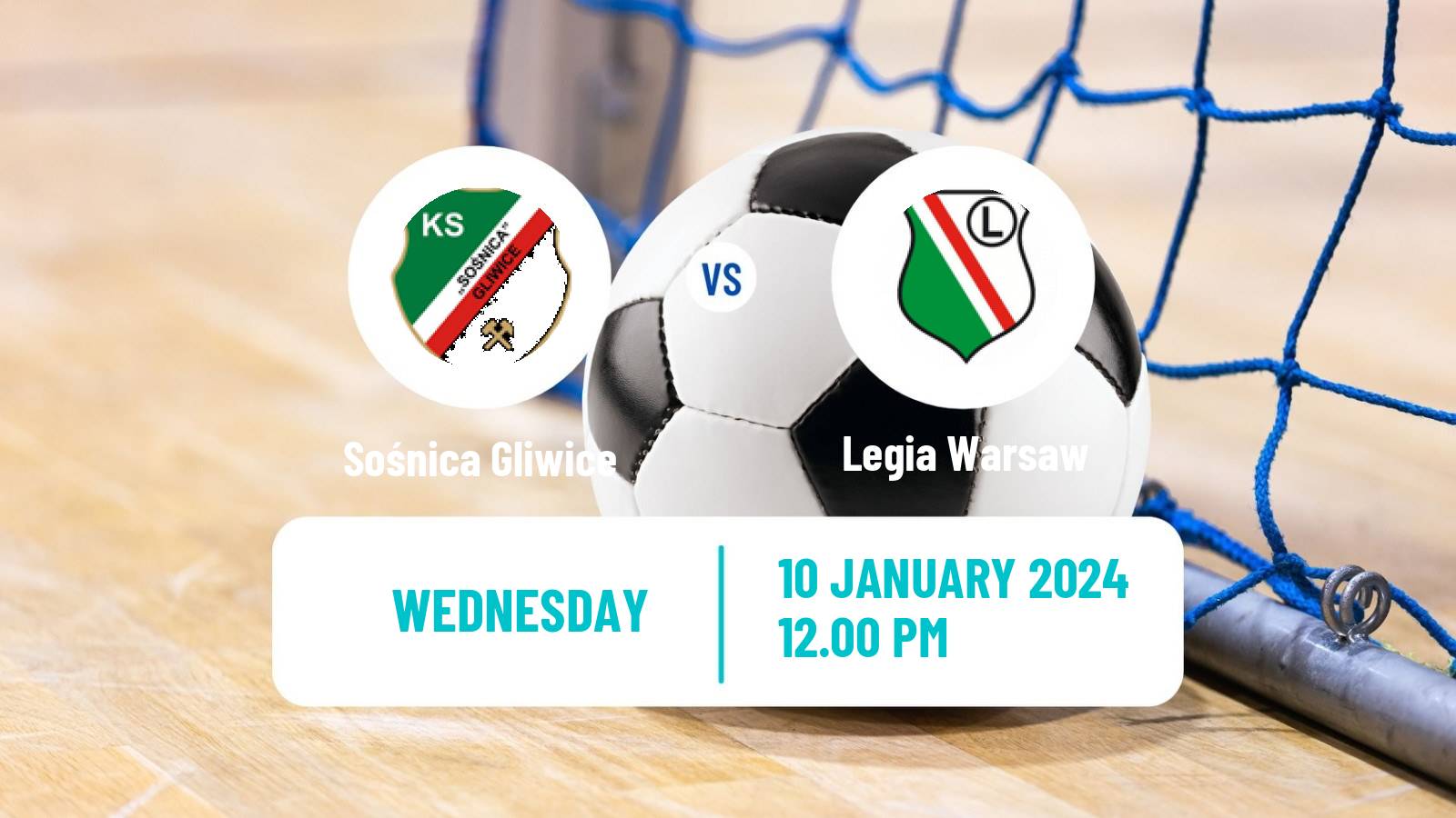 Futsal Polish Ekstraklasa Futsal Sośnica Gliwice - Legia Warsaw