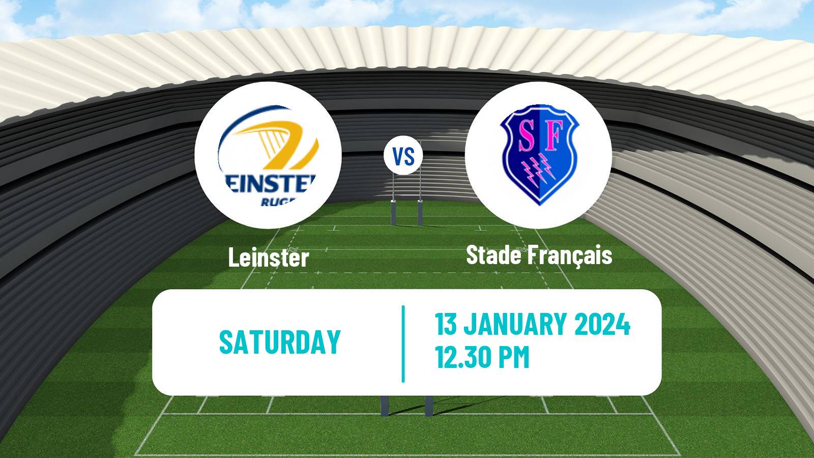 Rugby union European Rugby Champions Cup Leinster - Stade Français