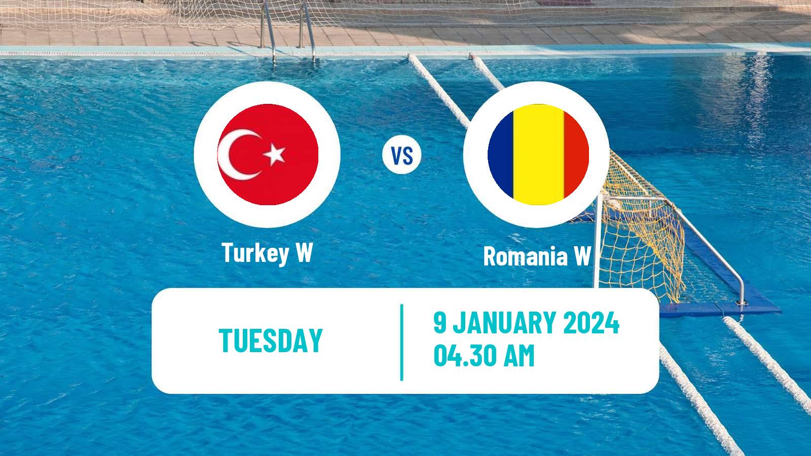 Water polo European Championship Water Polo Women Turkey W - Romania W