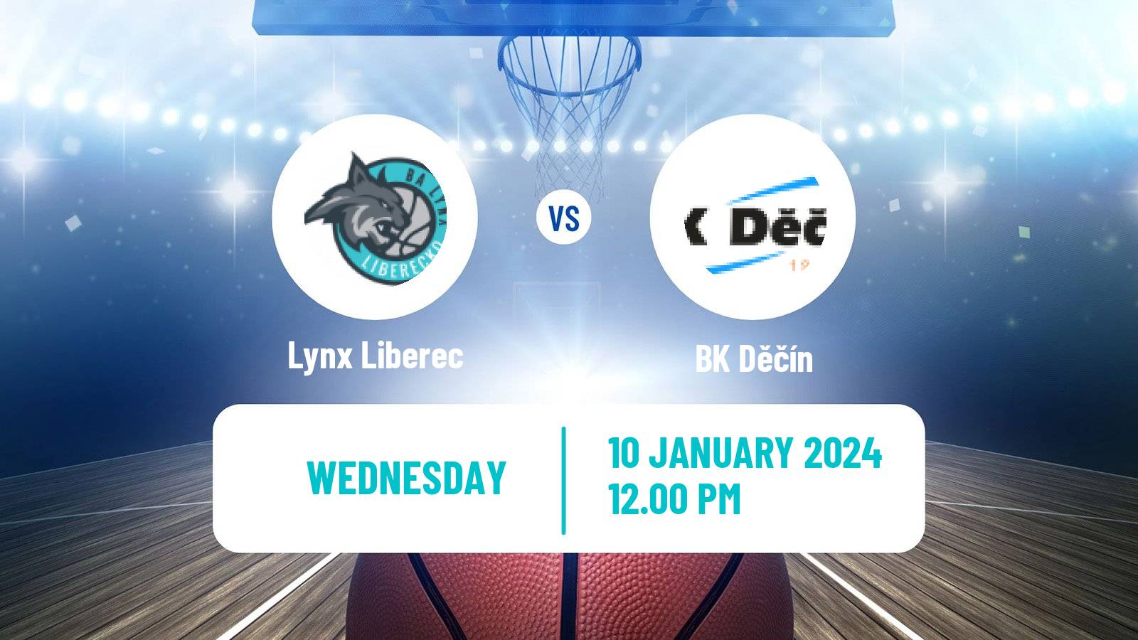 Basketball Czech Cup Basketball Lynx Liberec - Děčín