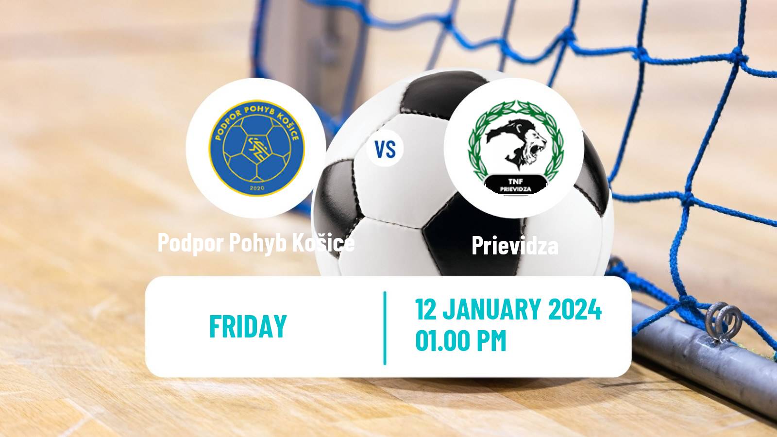 Futsal Slovak Extraliga Futsal Podpor Pohyb Košice - Prievidza