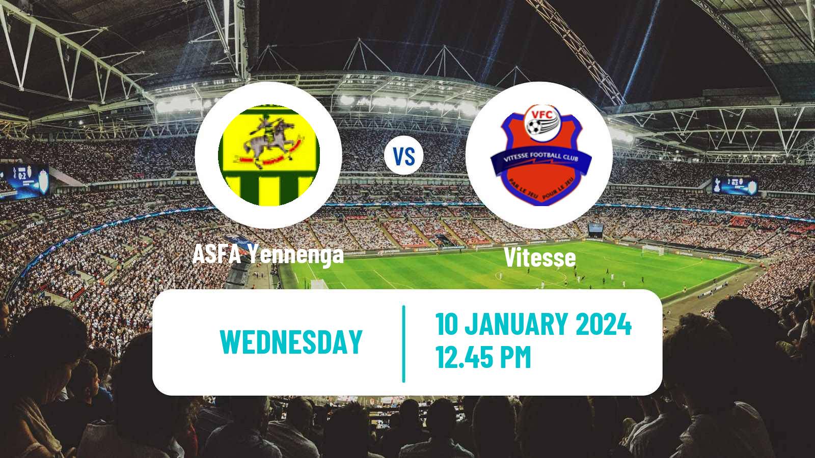 Soccer Burkina Faso Premier League ASFA Yennenga - Vitesse