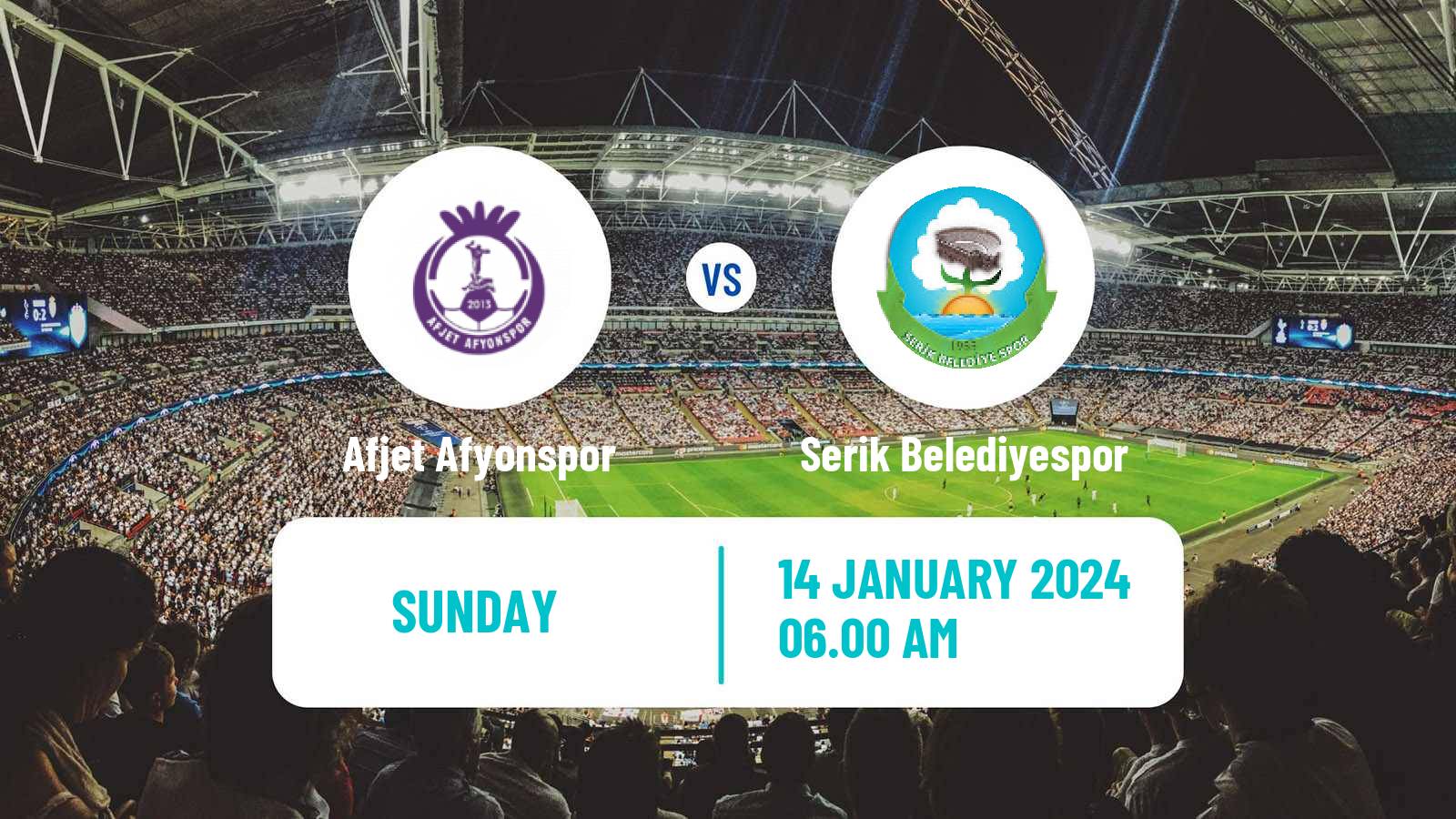 Soccer Turkish Second League White Group Afjet Afyonspor - Serik Belediyespor