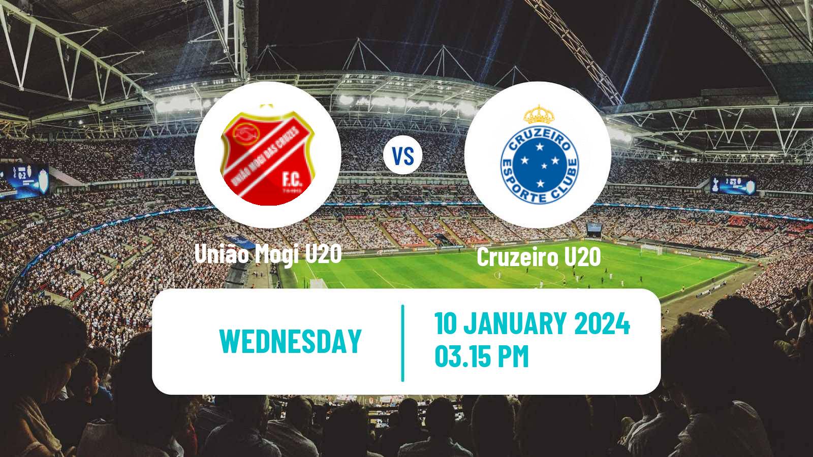 Soccer Brazilian Copa Sao Paulo de juniores União Mogi U20 - Cruzeiro U20