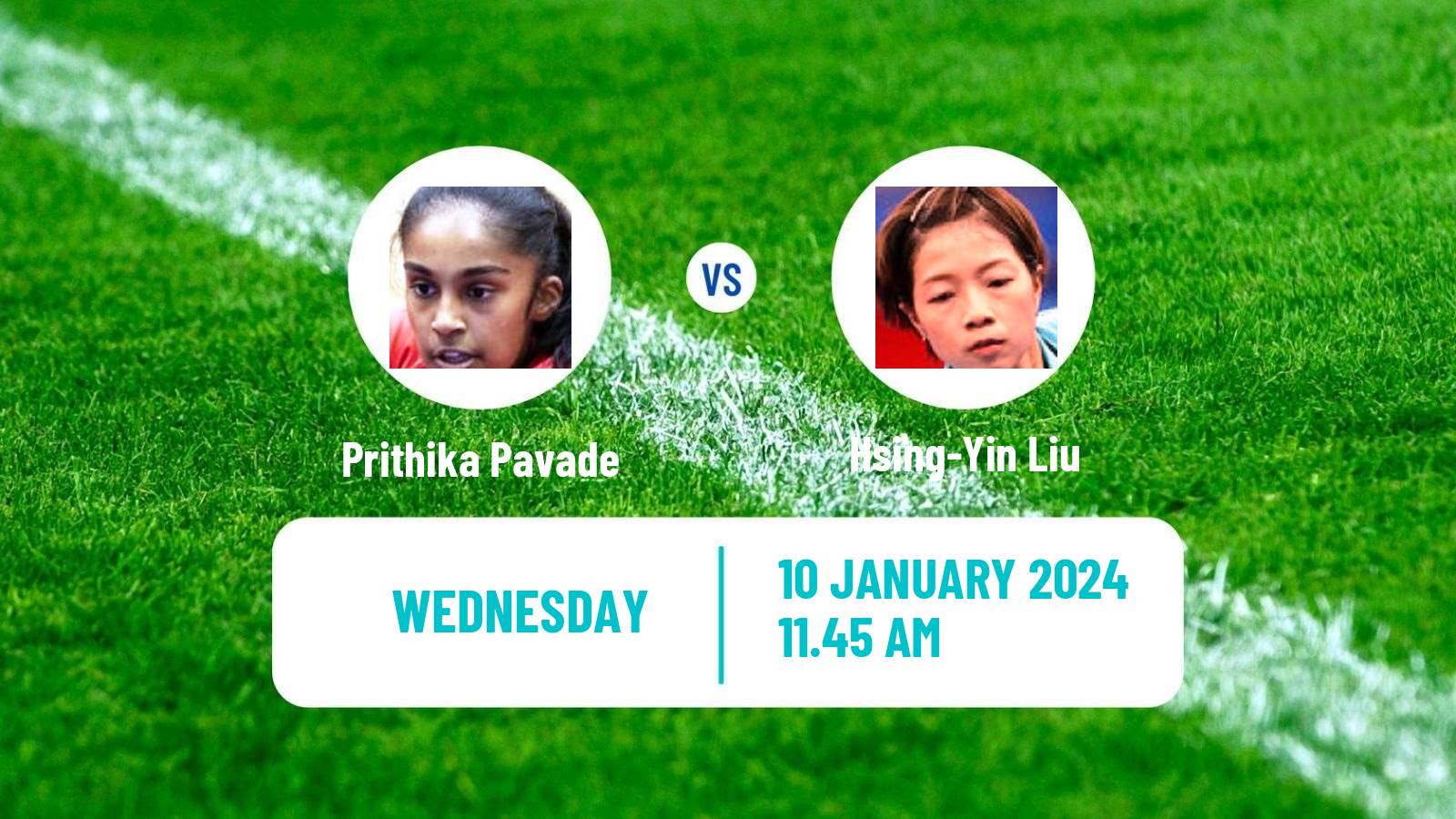 Table tennis Wtt Star Contender Doha Women Prithika Pavade - Hsing-Yin Liu