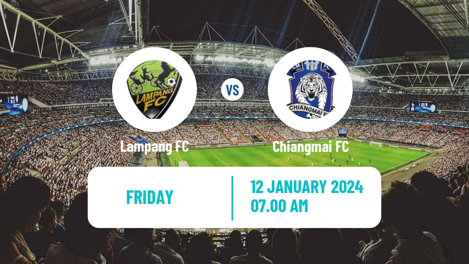Soccer Thai League 2 Lampang - Chiangmai